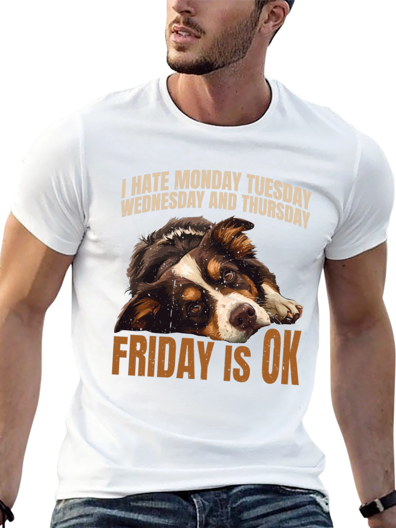 Funny Dog Days of the Week T-Shirt