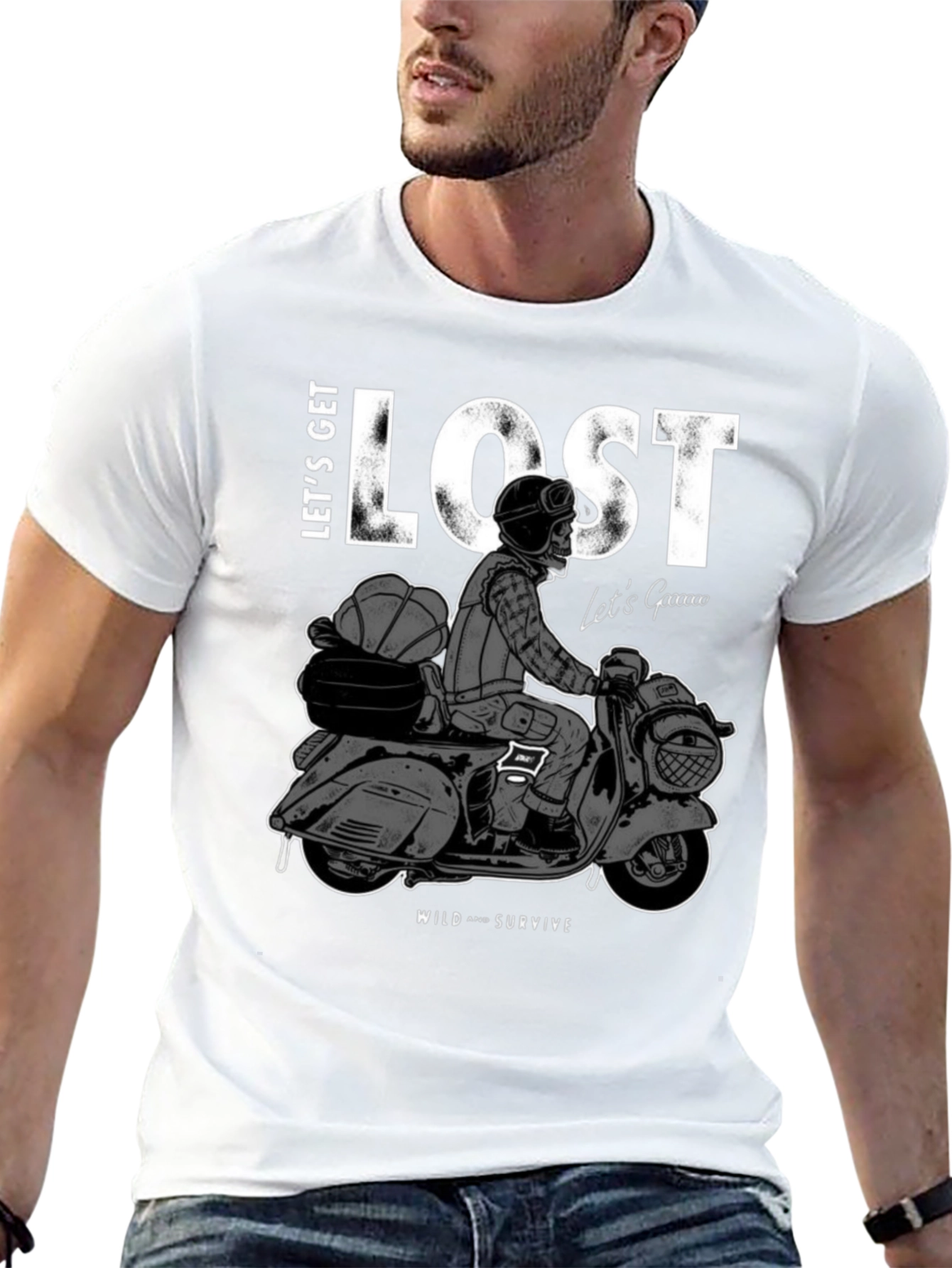 Lets Get Lost Graphic Tee