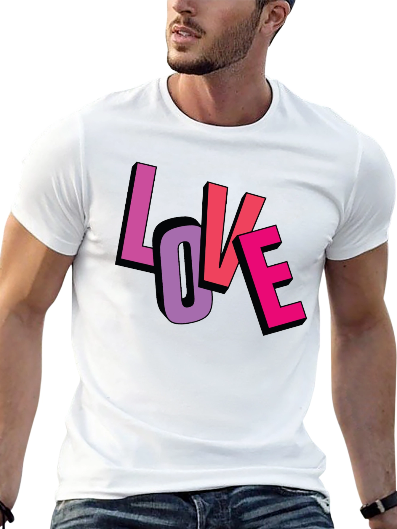 Love Graphic T-Shirt - Bold & Stylish