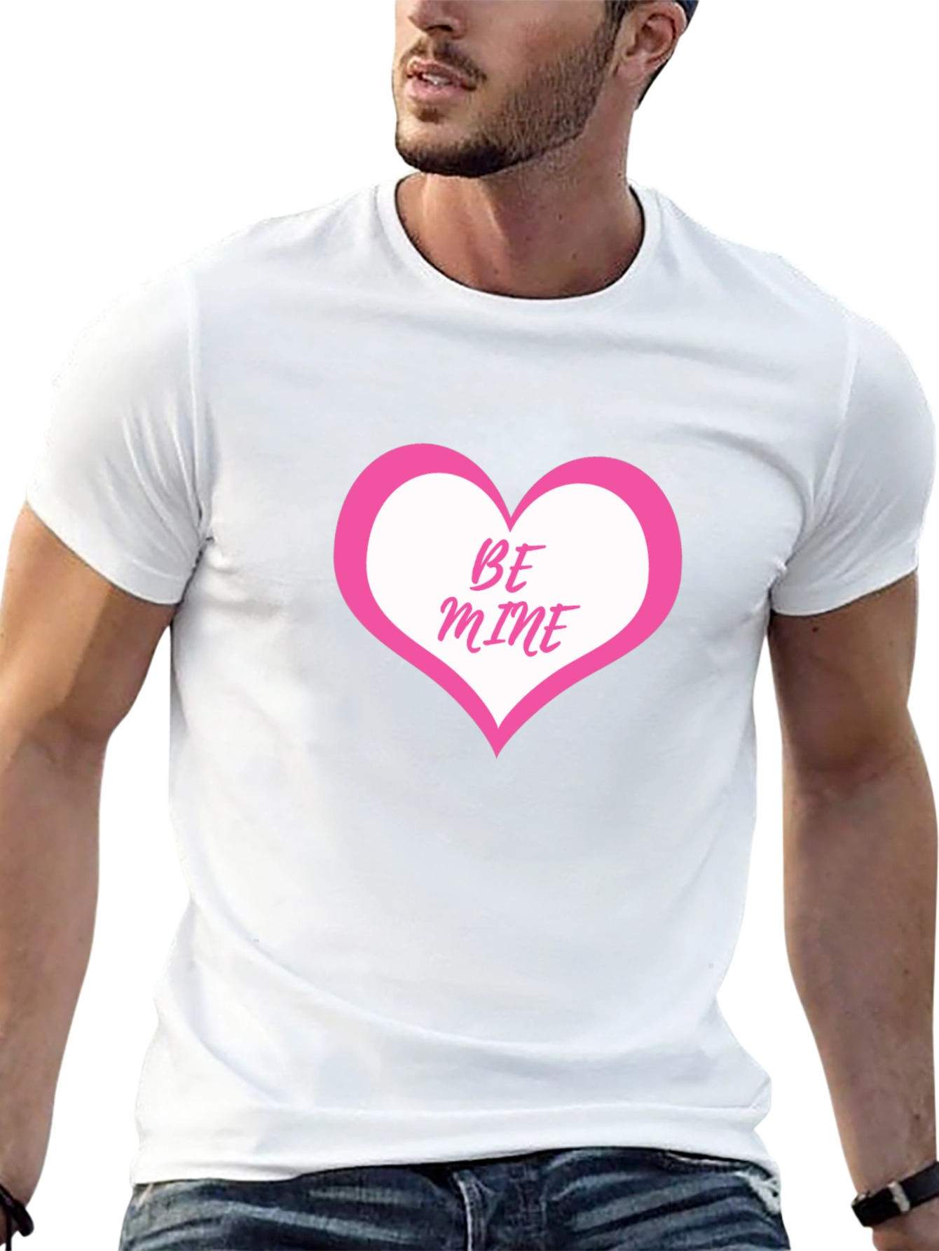 Be Mine Heart T-Shirt - Valentines Day Tee