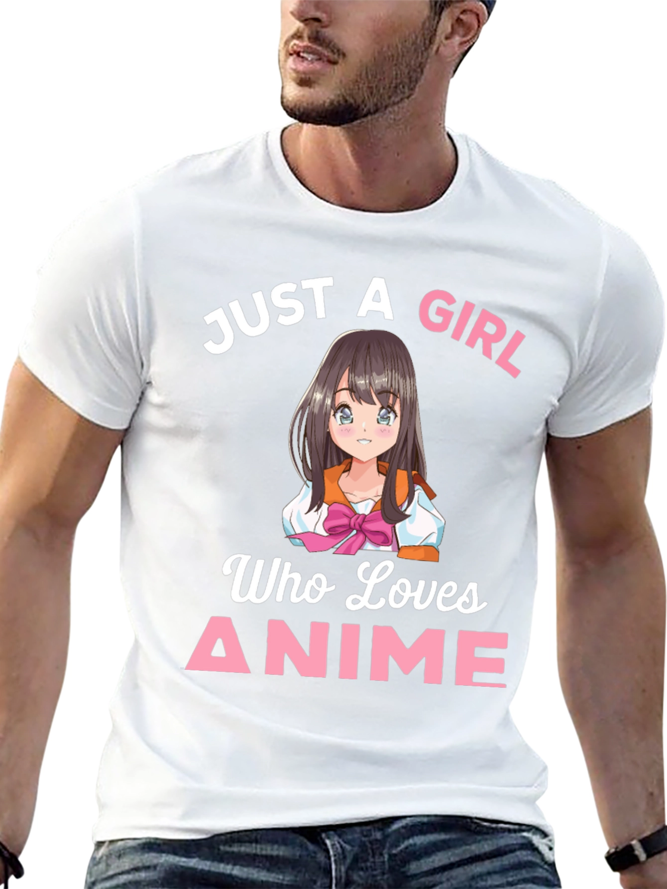 Just a Girl Who Loves Anime T-Shirt