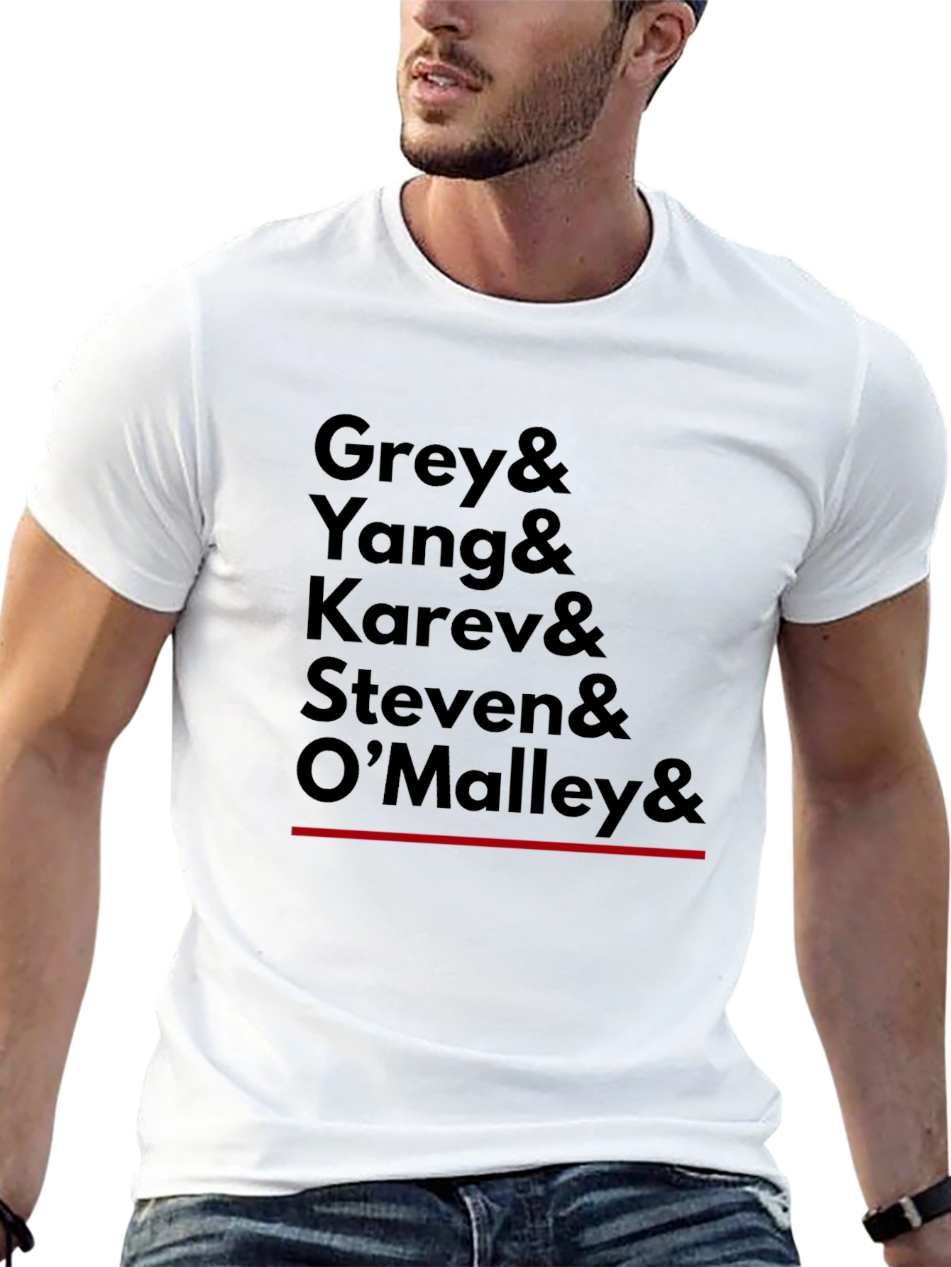 Greys Anatomy Characters T-Shirt