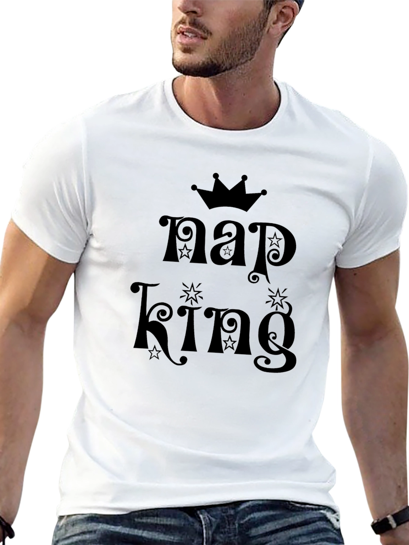 Nap King Graphic T-Shirt - Soft Cotton Tee
