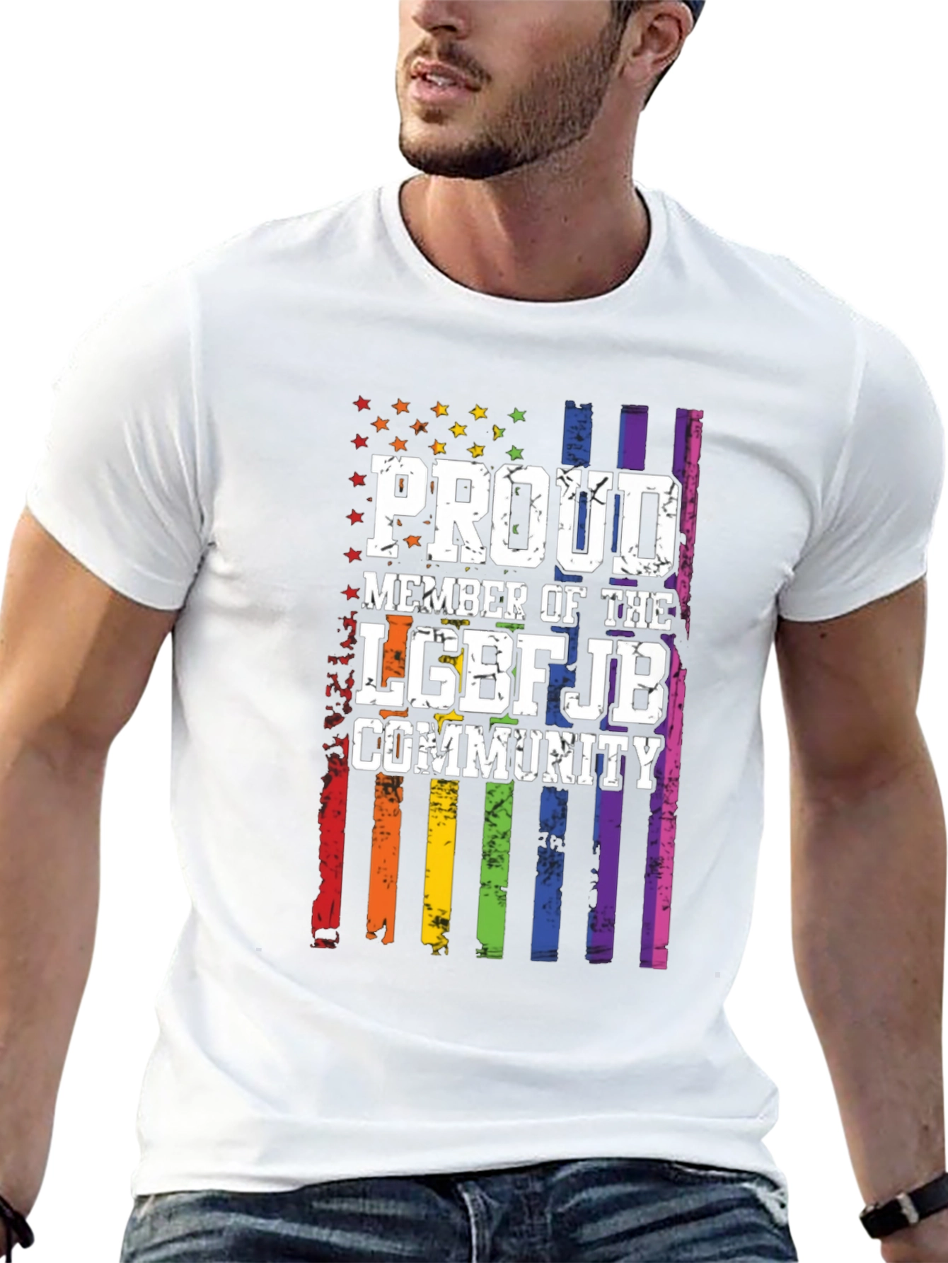 LGBT Pride T-Shirt - Proud Member Community Tee