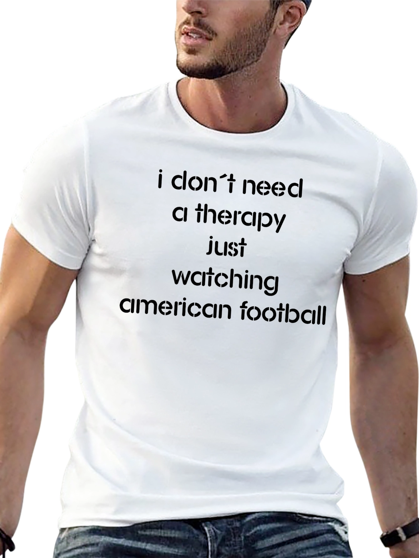 American Football Therapy T-Shirt