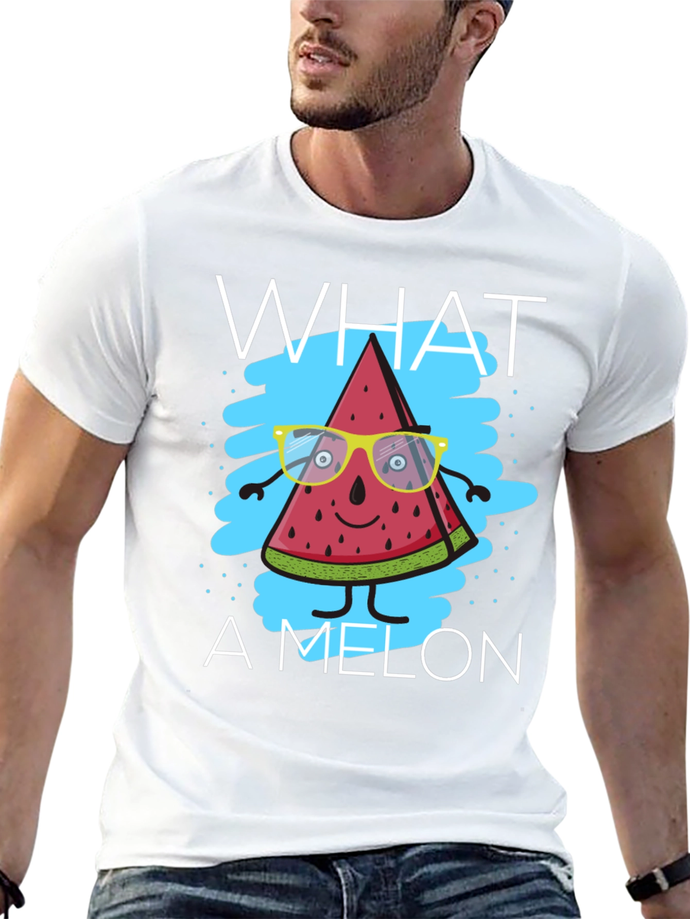 What A Melon Graphic T-Shirt