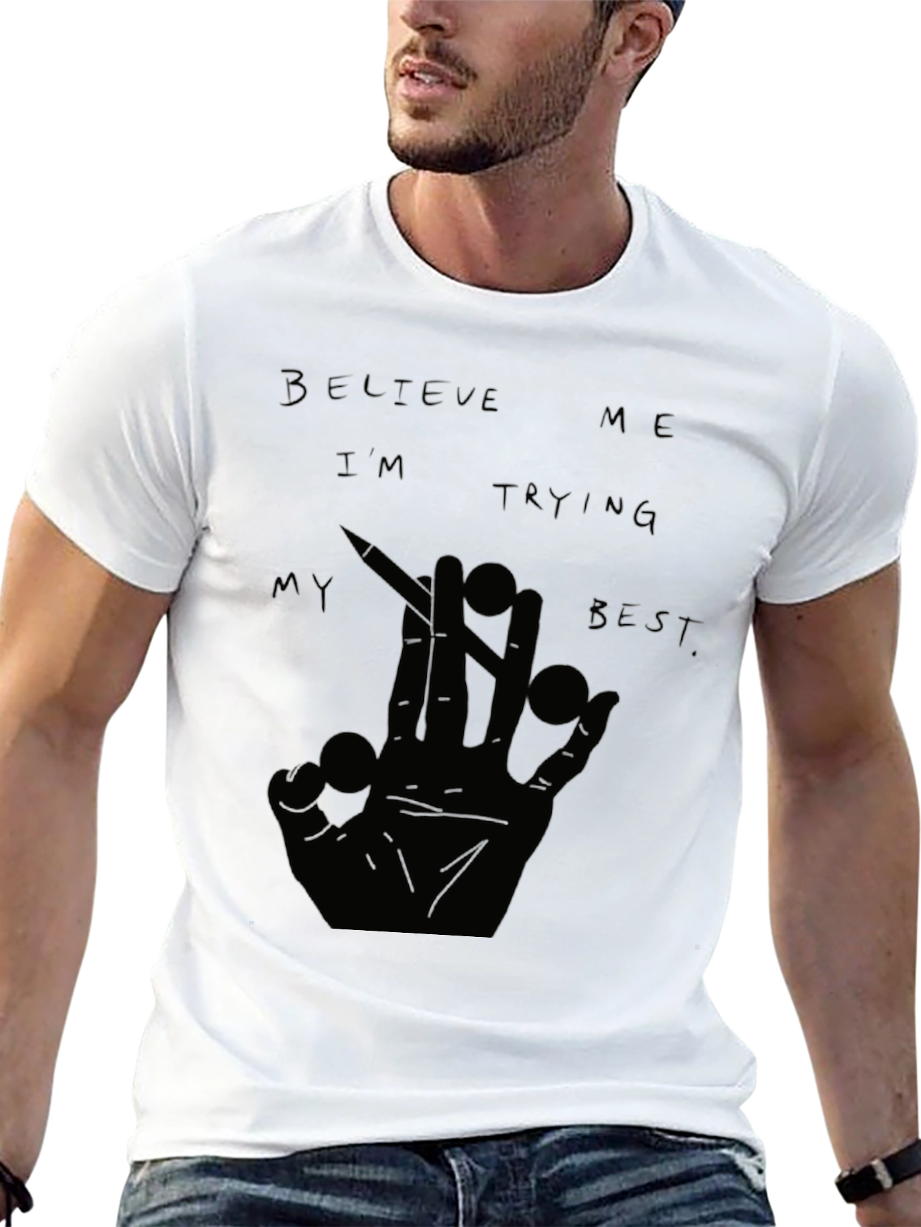 Believe Me T-Shirt - Unique Graphic Tee