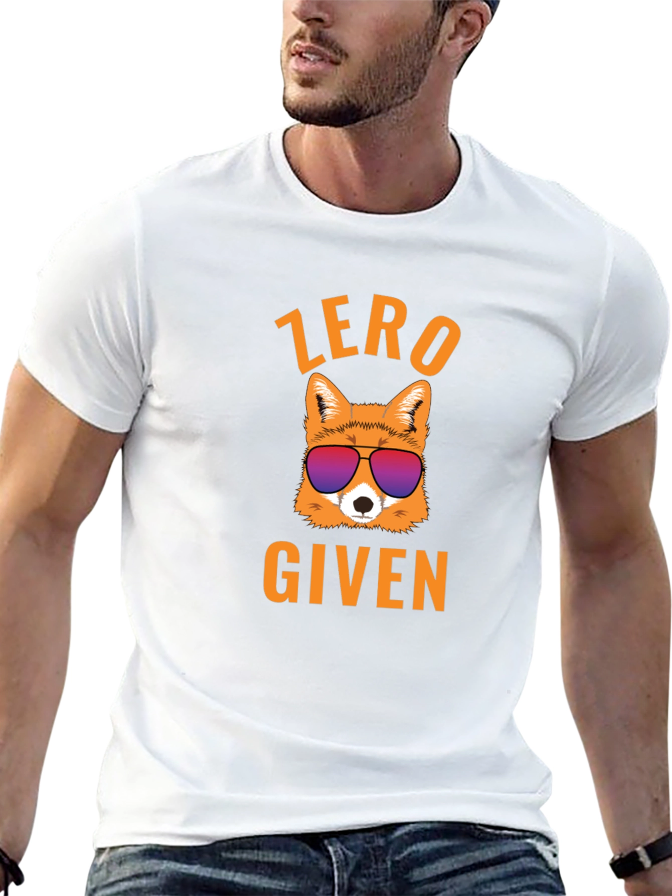 Zero Fox Given T-Shirt - Funny Graphic Tee