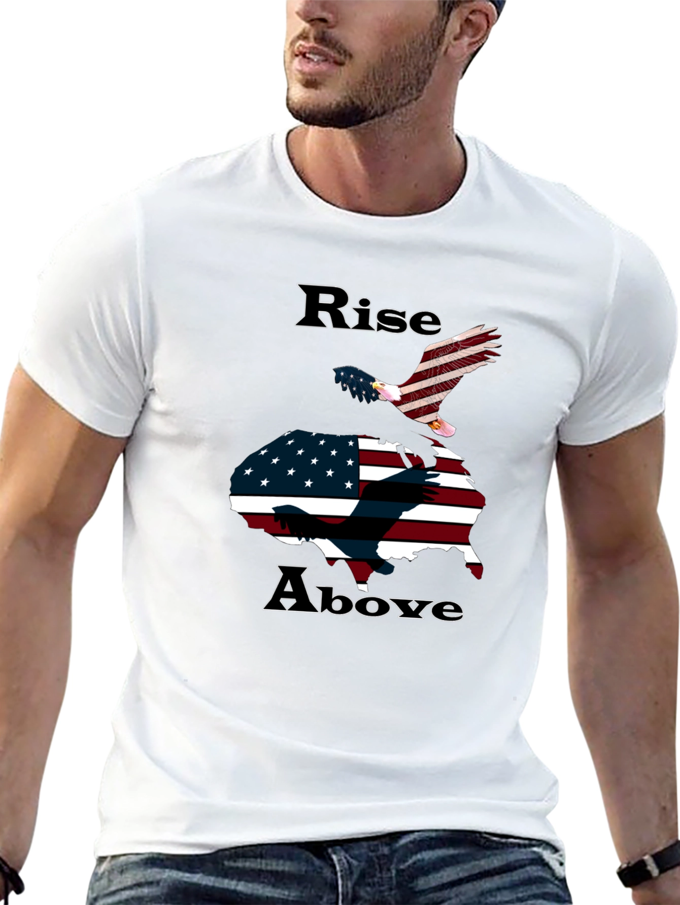 American Eagle Rise Above Graphic Tee