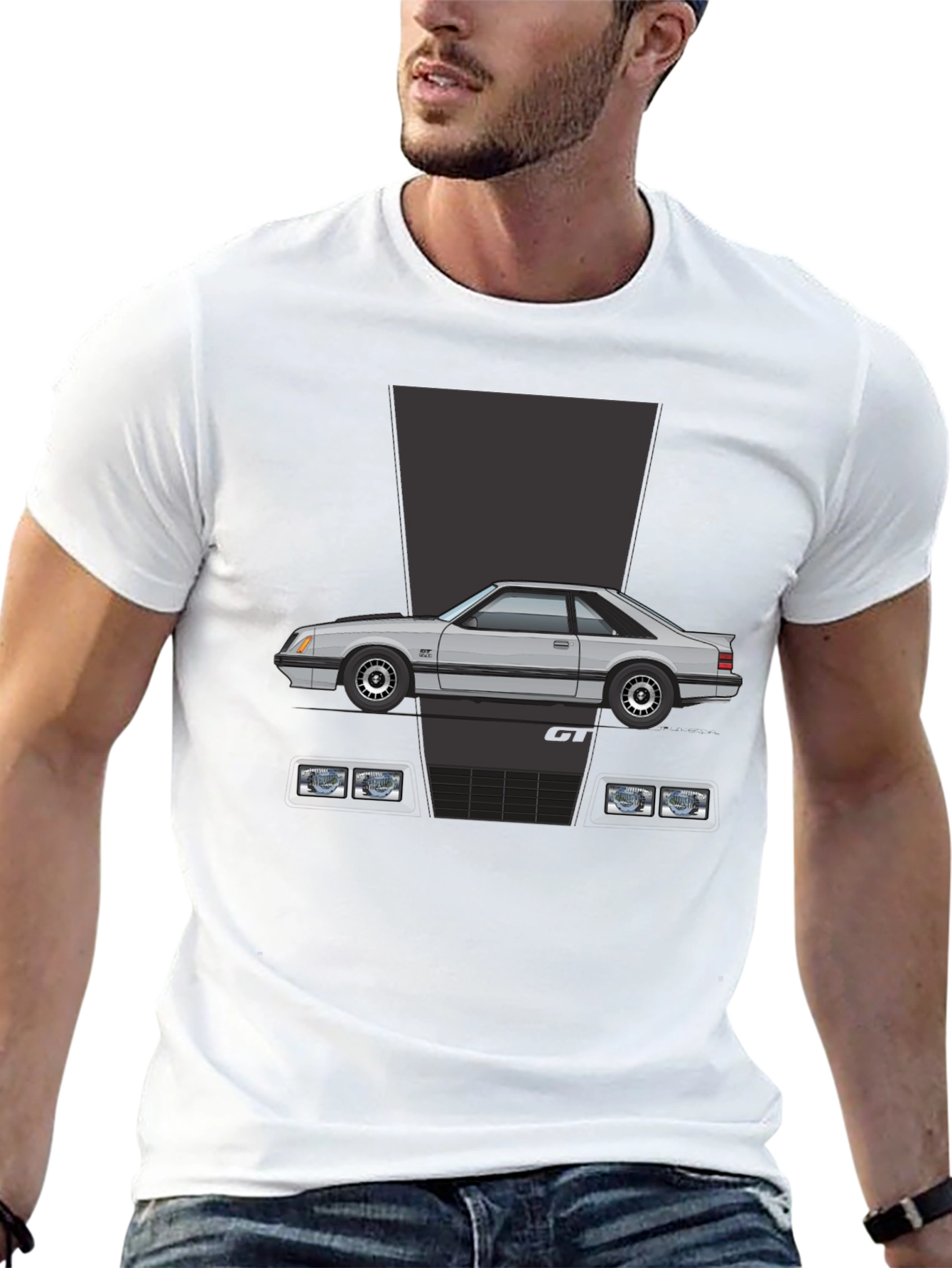 Fox Body GT Mustang T-Shirt - Classic Car Tee