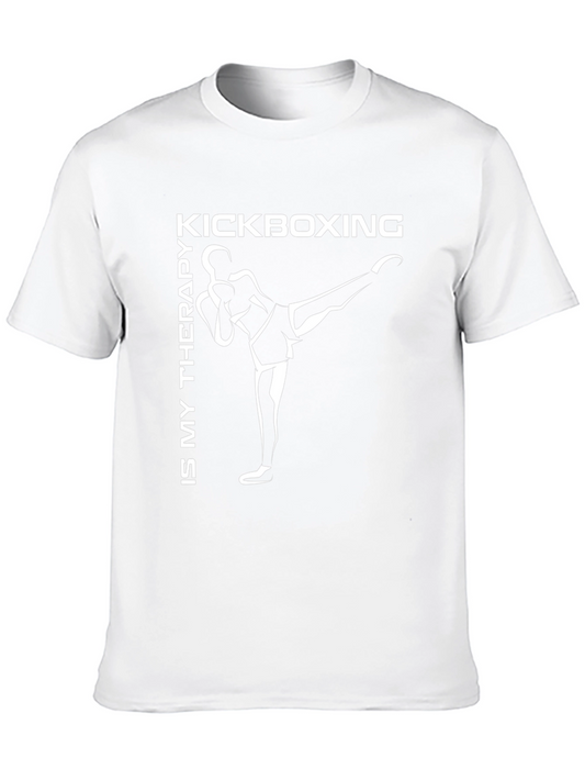 Kickboxing Therapy Black T-Shirt