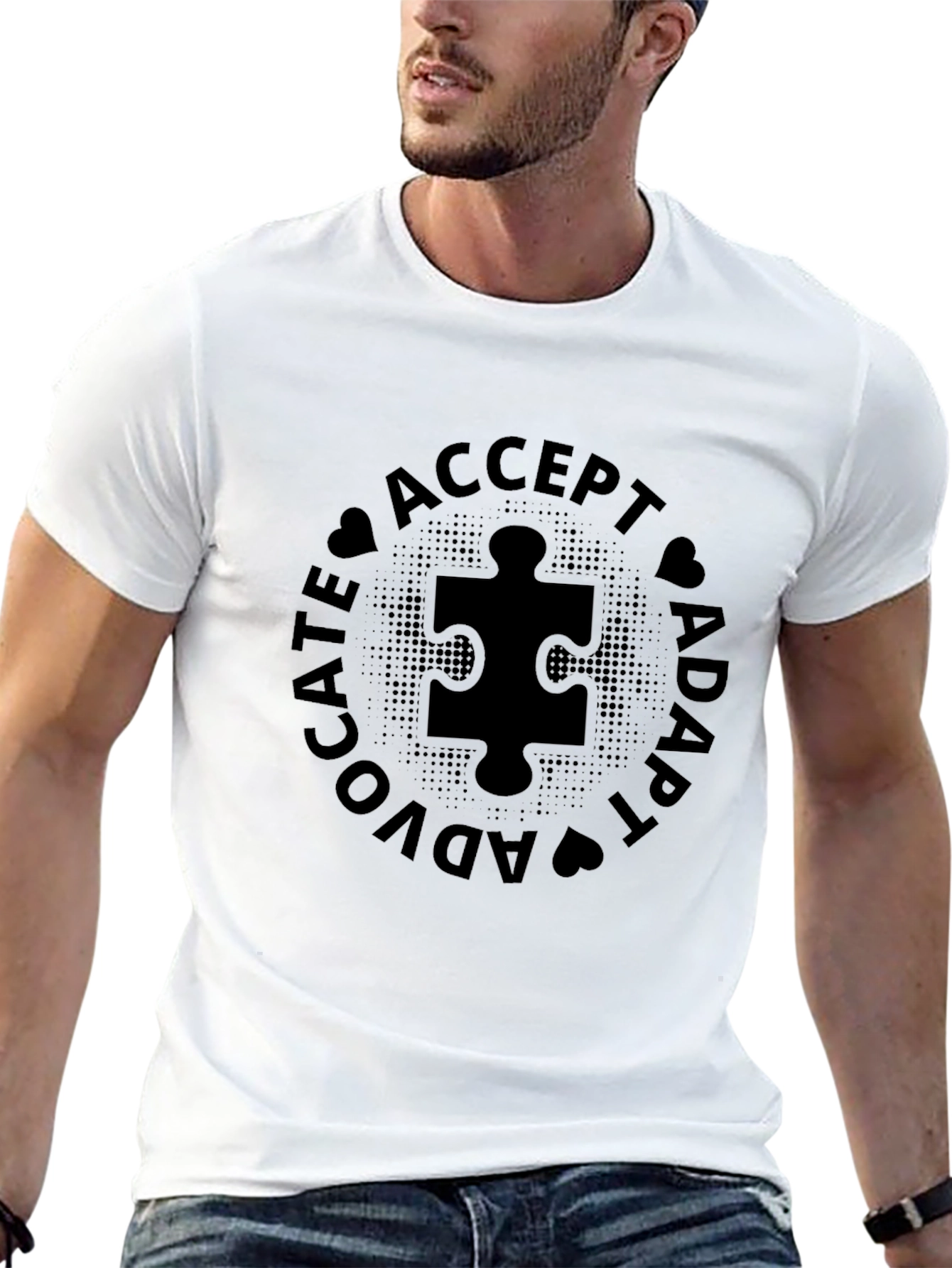 Autism Awareness T-Shirt: Advocate Accept Adapt