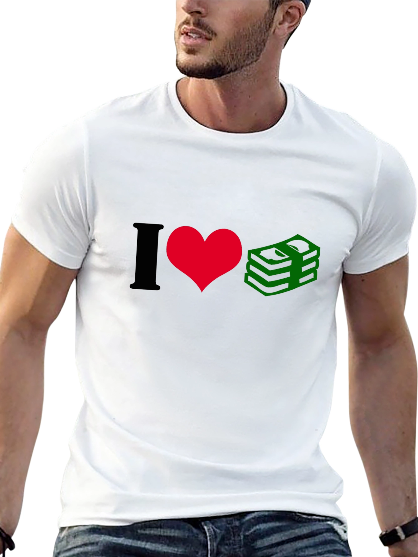 I Love Money Graphic T-Shirt