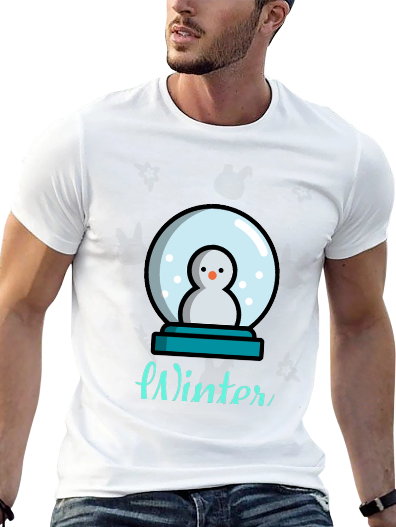 Winter Snow Globe Graphic Tee