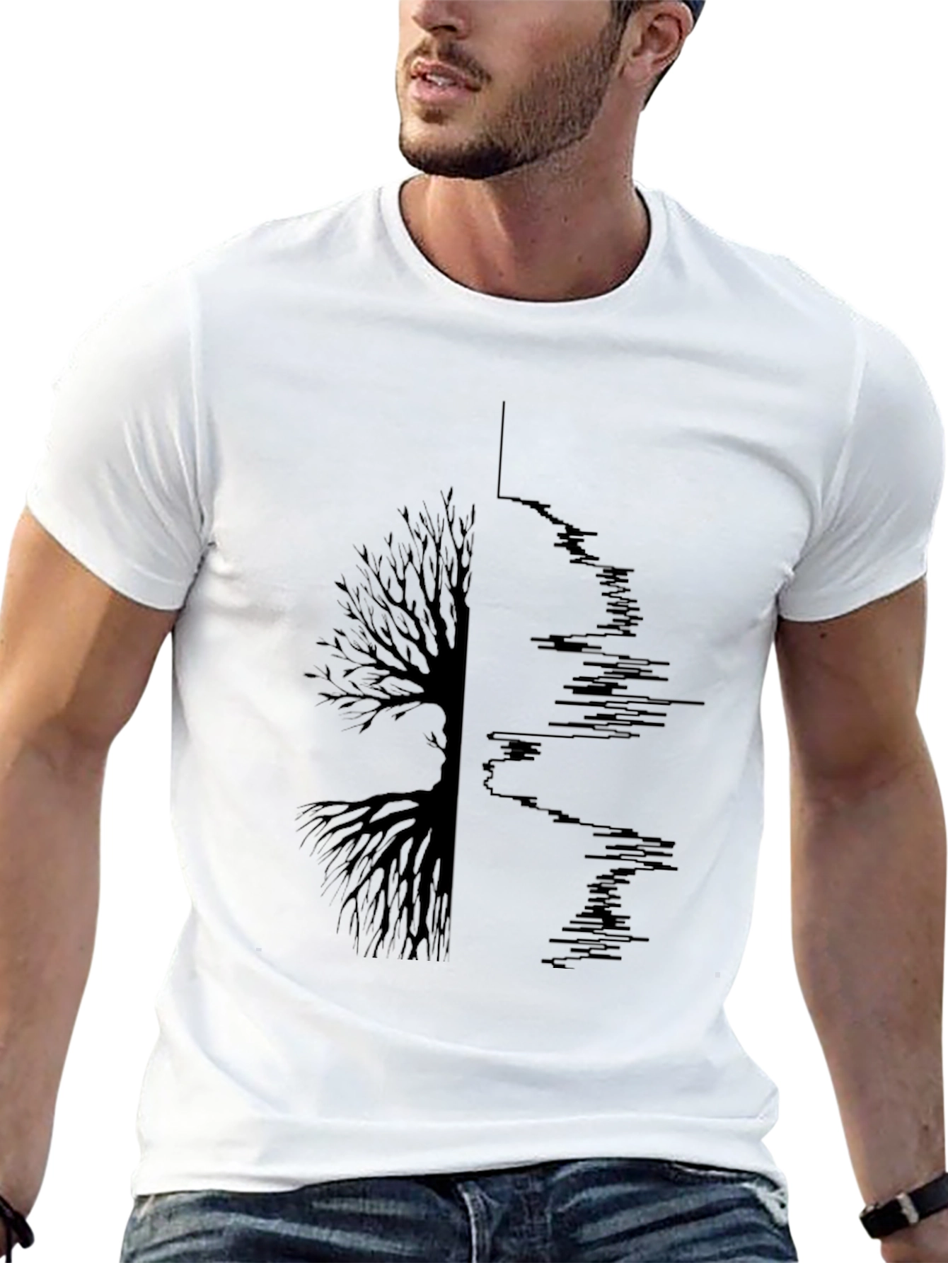 Nature Silhouette Graphic Tee