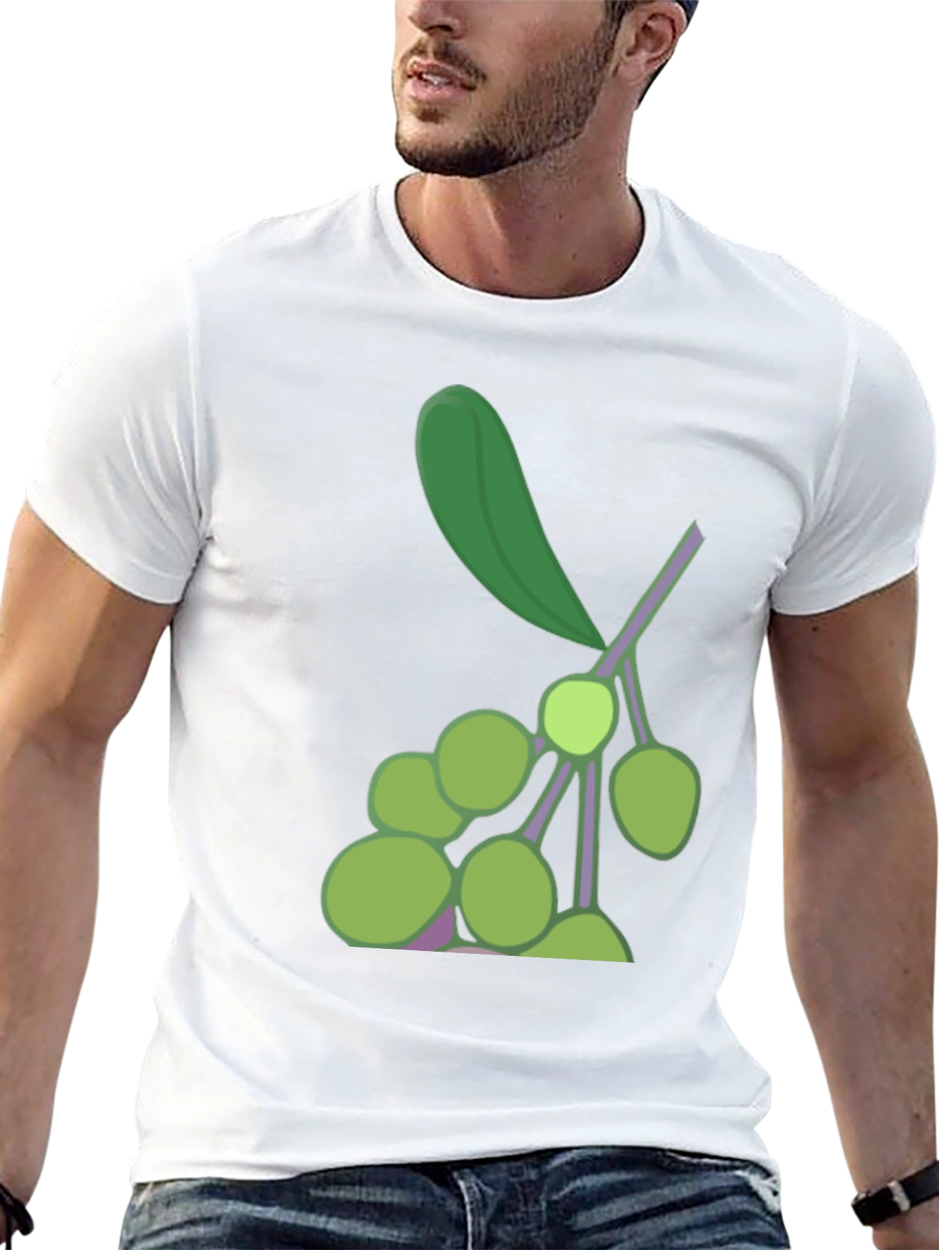 Olive Branch Graphic Tee - Stylish & Unique Design