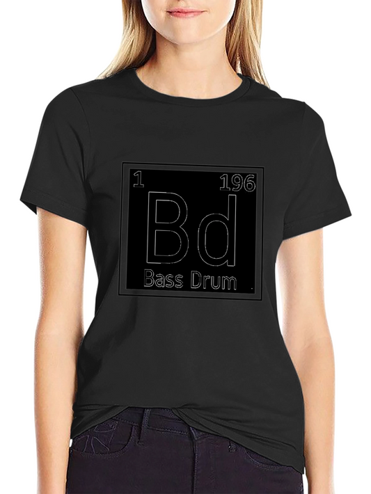 Bass Drum Element T-Shirt - Music Lover Tee