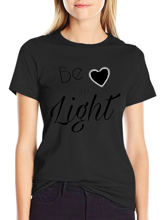 Be The Light Graphic Tee - Black Softstyle T-Shirt