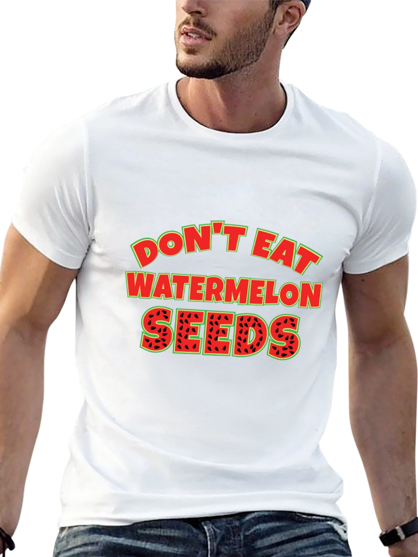 Dont Eat Watermelon Seeds Graphic Tee