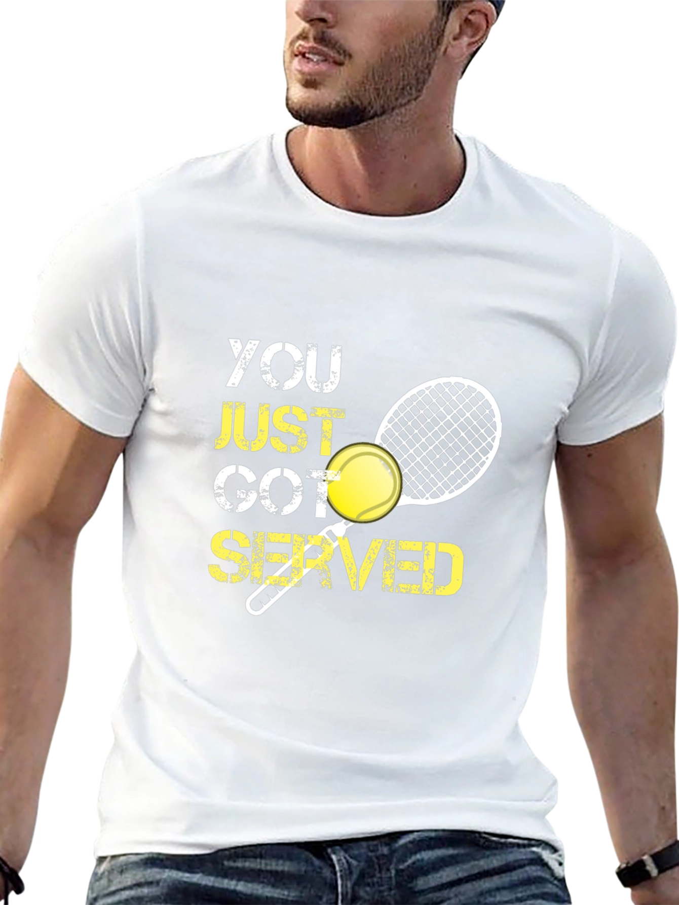 You Just Got Served Tennis Graphic Tee