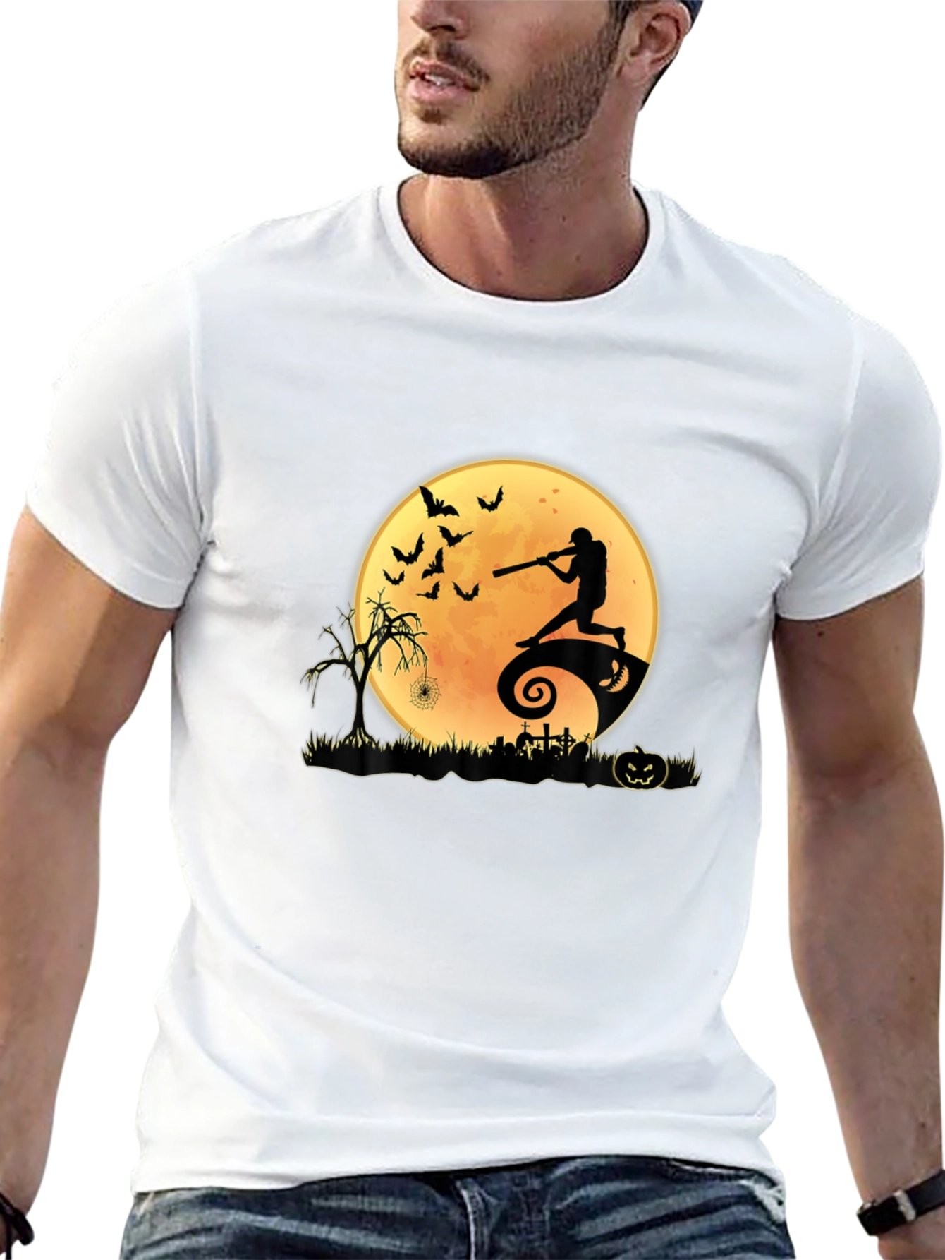 Halloween Baseball Bats Bats Bats T-Shirt