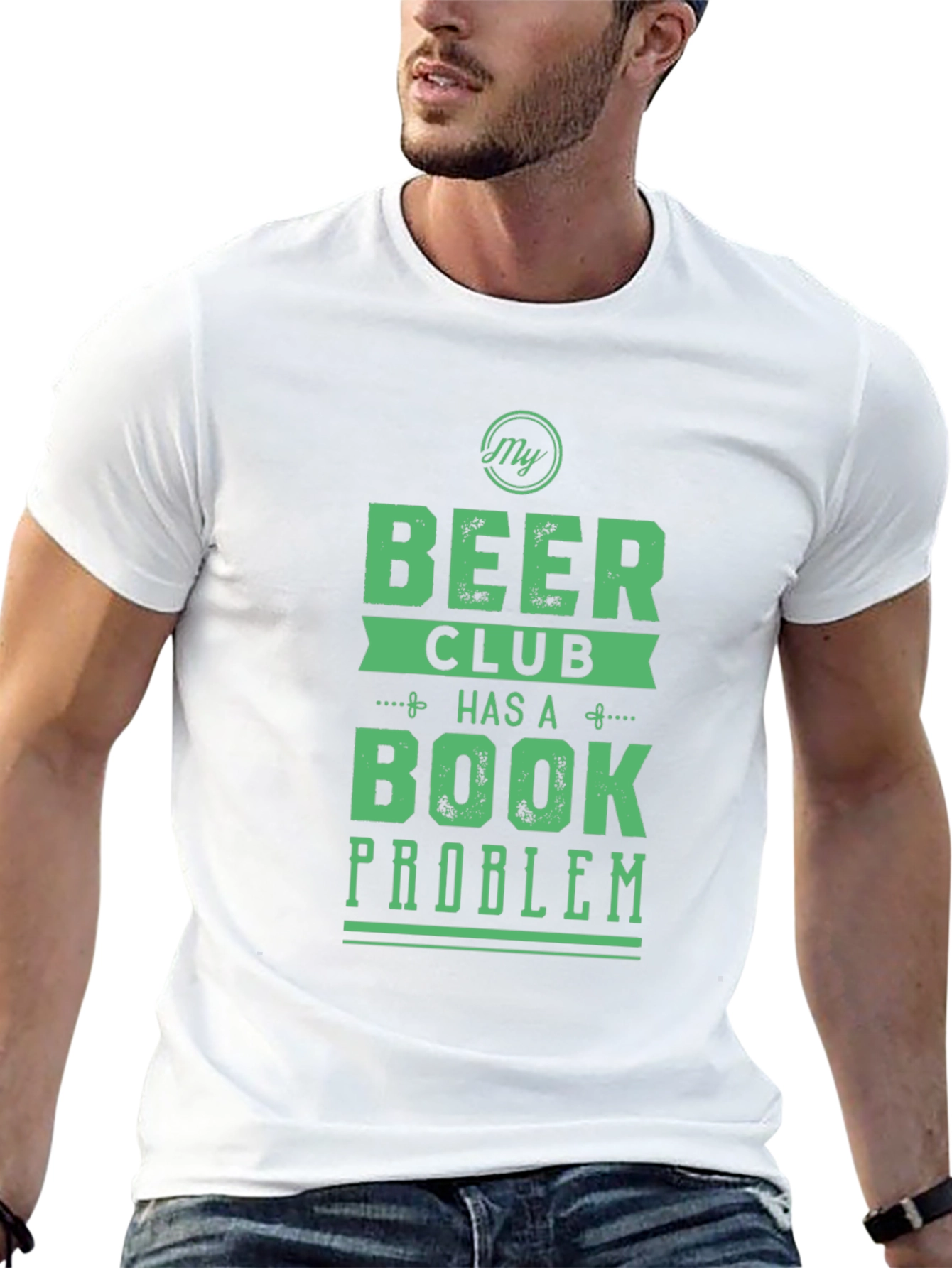 Beer Club Book Problem Graphic Tee