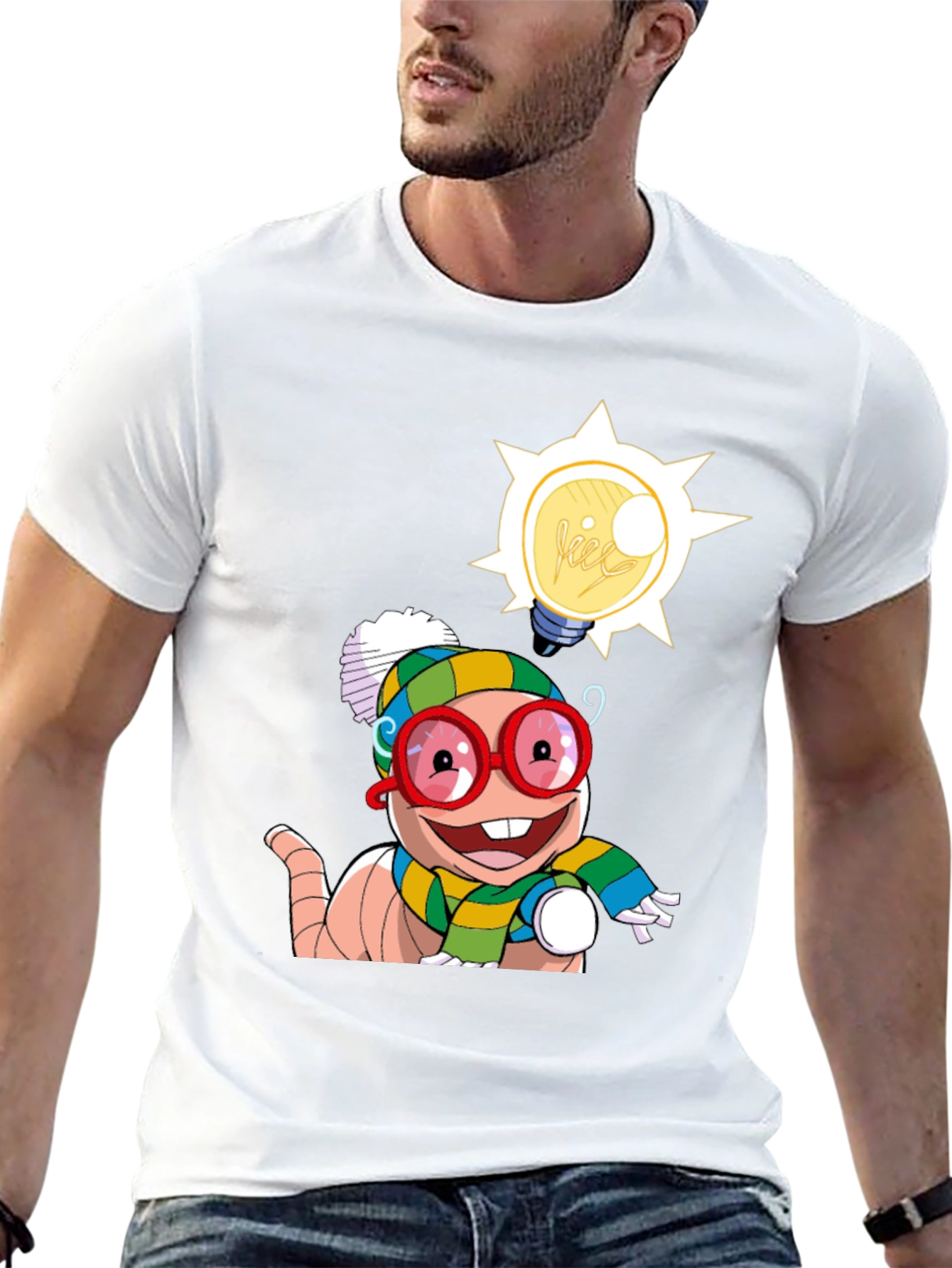 Worm with an Idea T-Shirt
