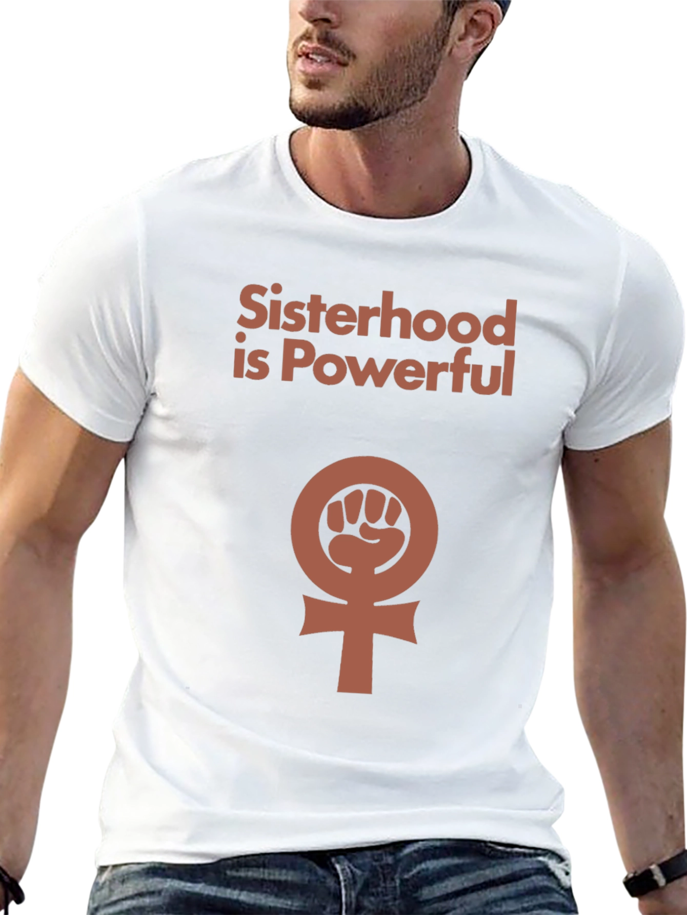 Sisterhood is Powerful Graphic T-Shirt
