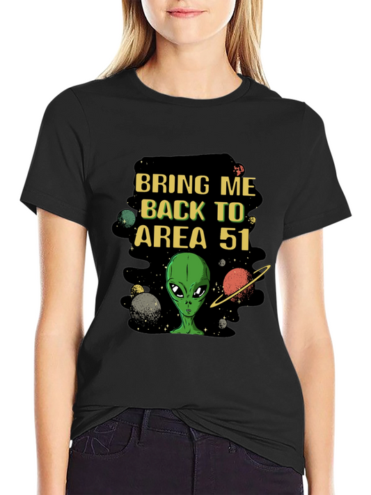 Area 51 Alien Graphic Tee - Bring Me Back T-Shirt