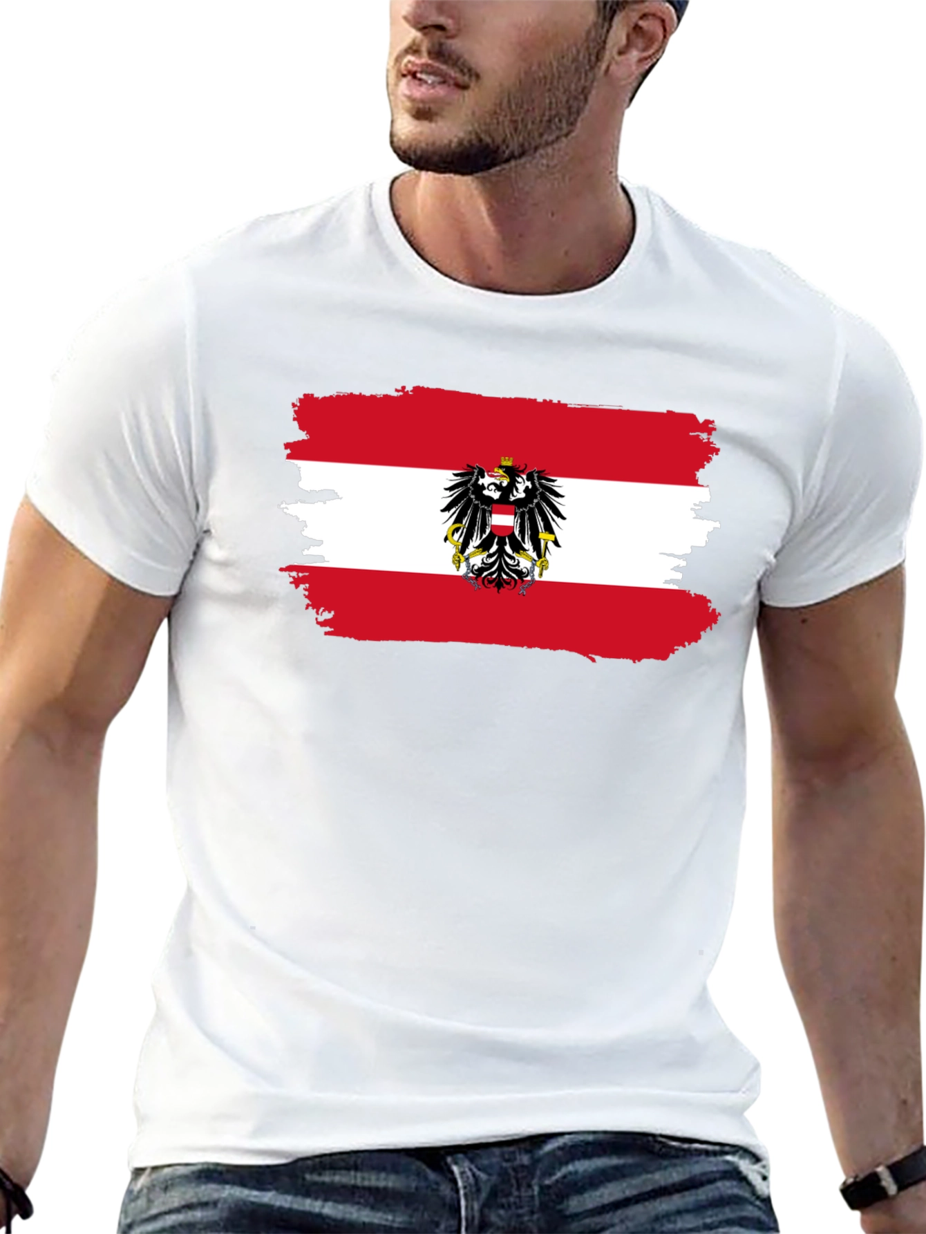 Austria Flag Eagle T-Shirt
