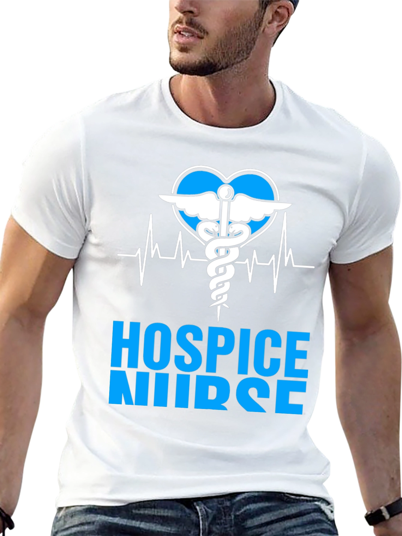 Hospice Nurse T-Shirt - Medical Professional Apparel