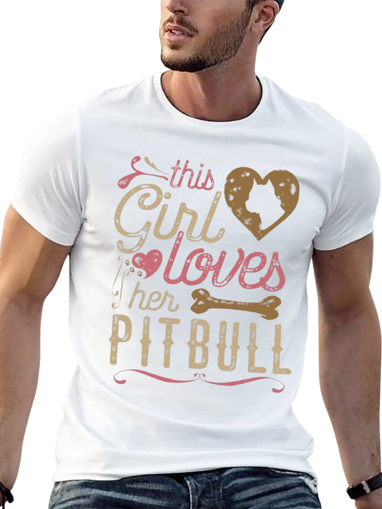 This Girl Loves Her Pitbull T-Shirt