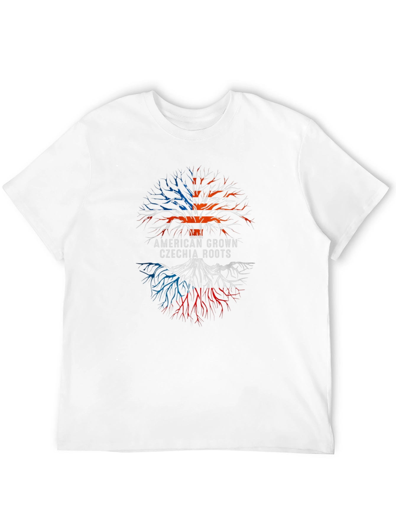 American Czech Roots Tree T-Shirt