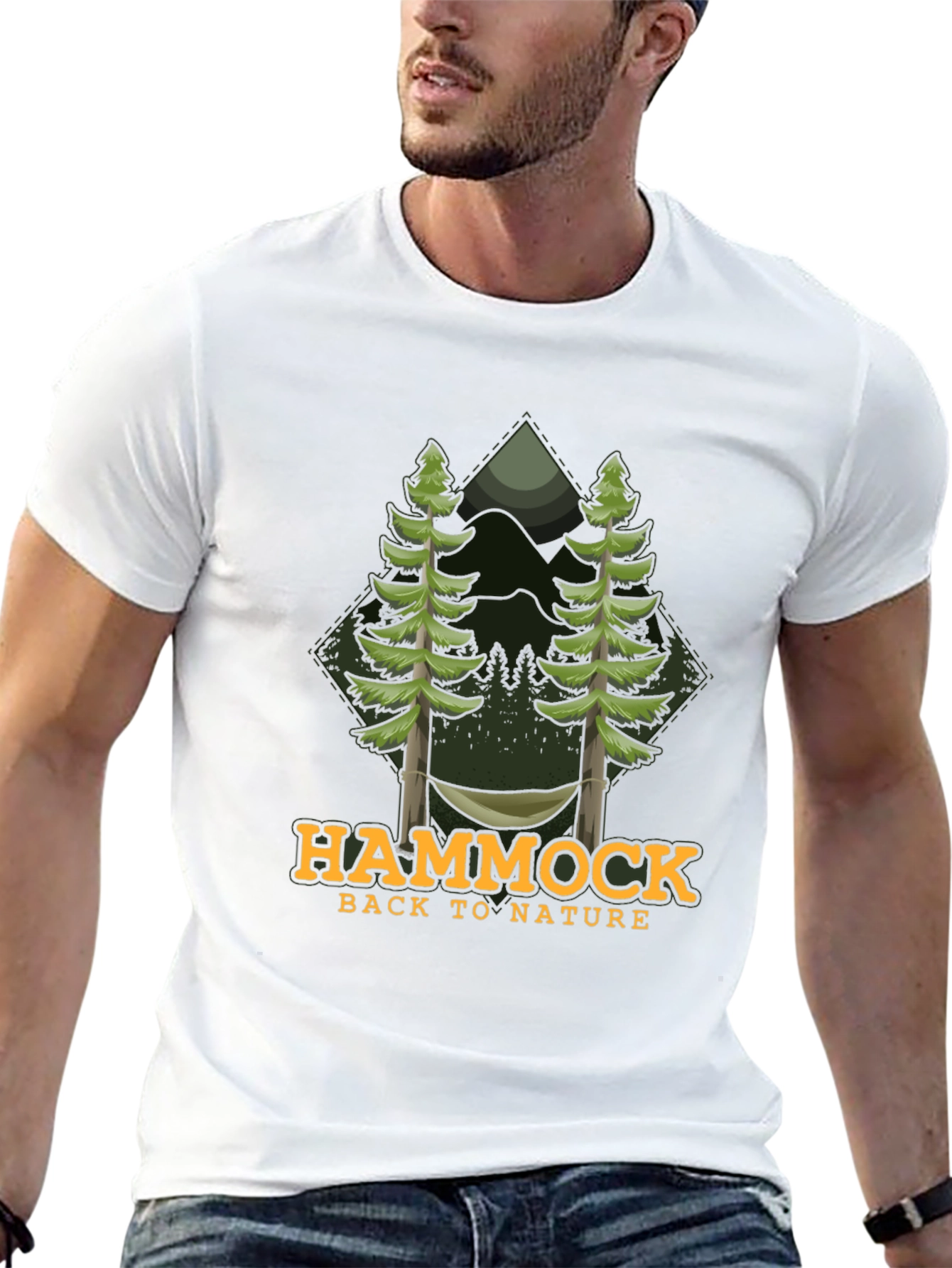 Hammock Back To Nature Graphic Tee