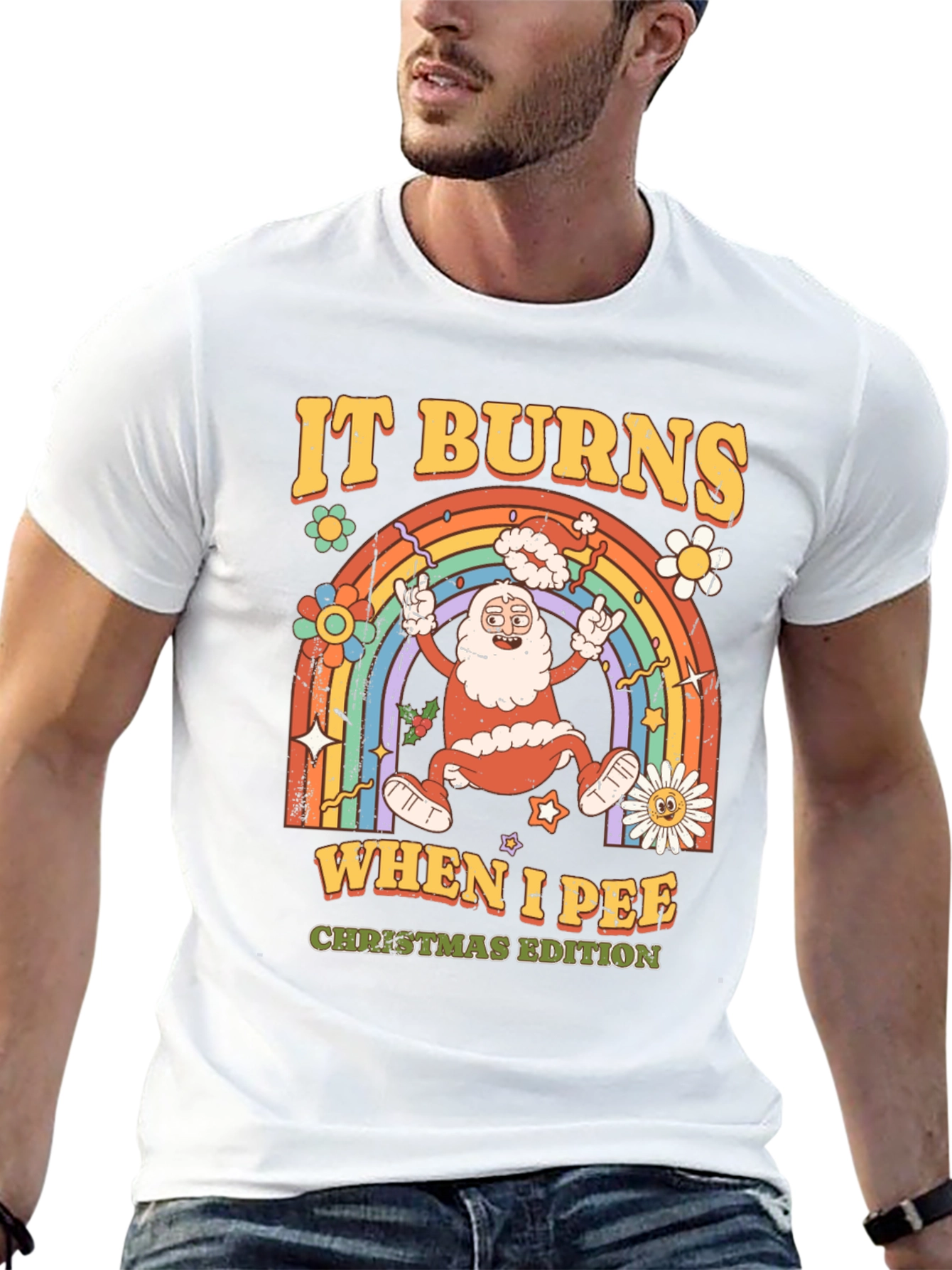 It Burns When I Pee Christmas Edition T-Shirt
