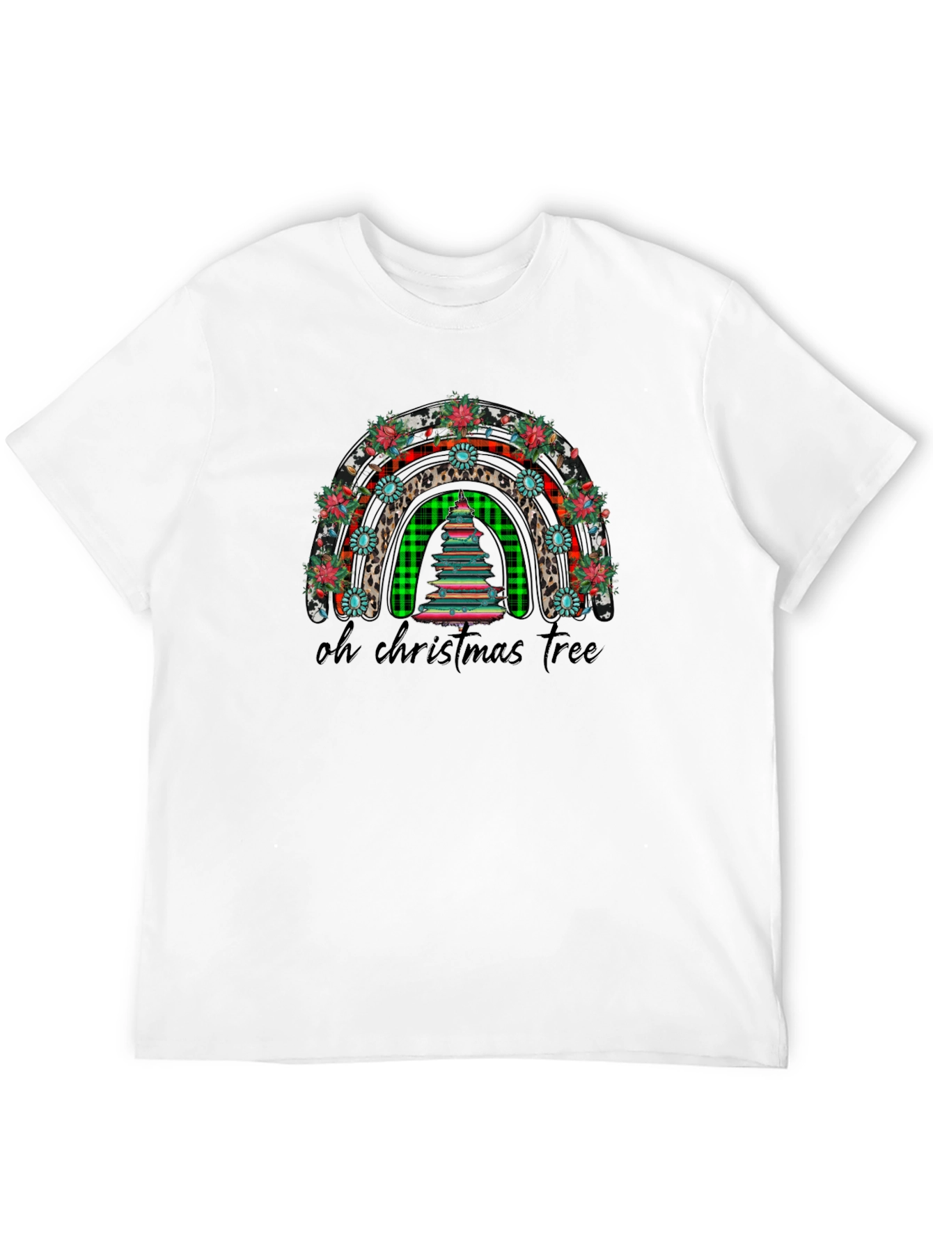 Oh Christmas Tree Rainbow Graphic Tee