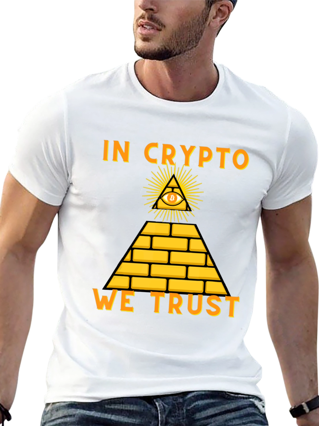 In Crypto We Trust Bitcoin T-Shirt
