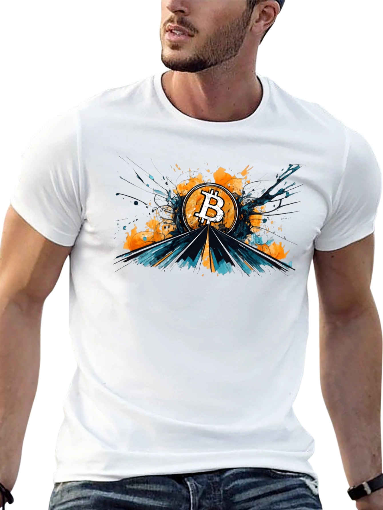 Bitcoin Graphic Tee - Crypto Currency T-Shirt