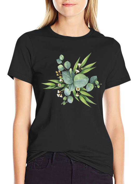 Botanical Black T-Shirt