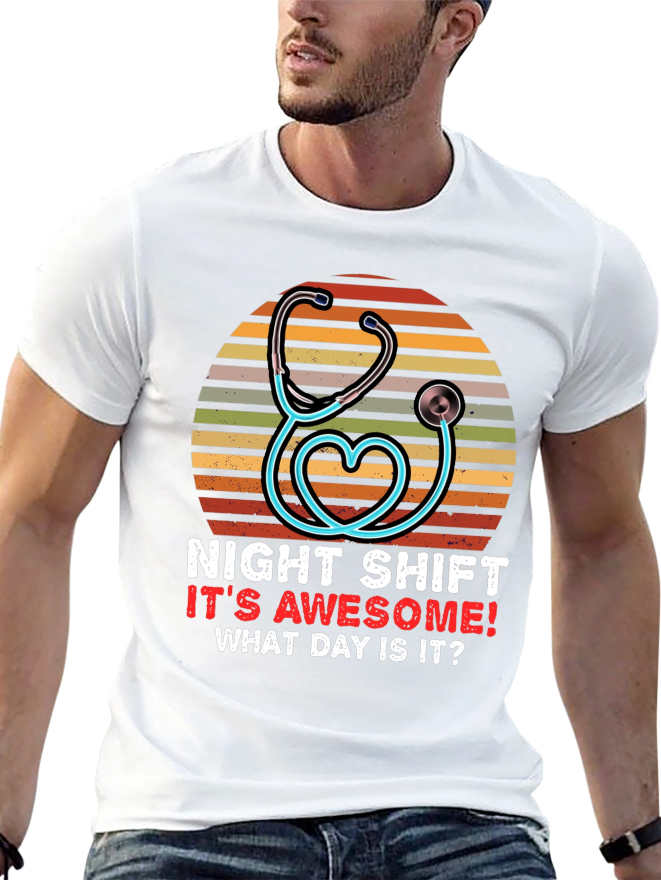 Night Shift Nurse T-Shirt - What Day Is It?