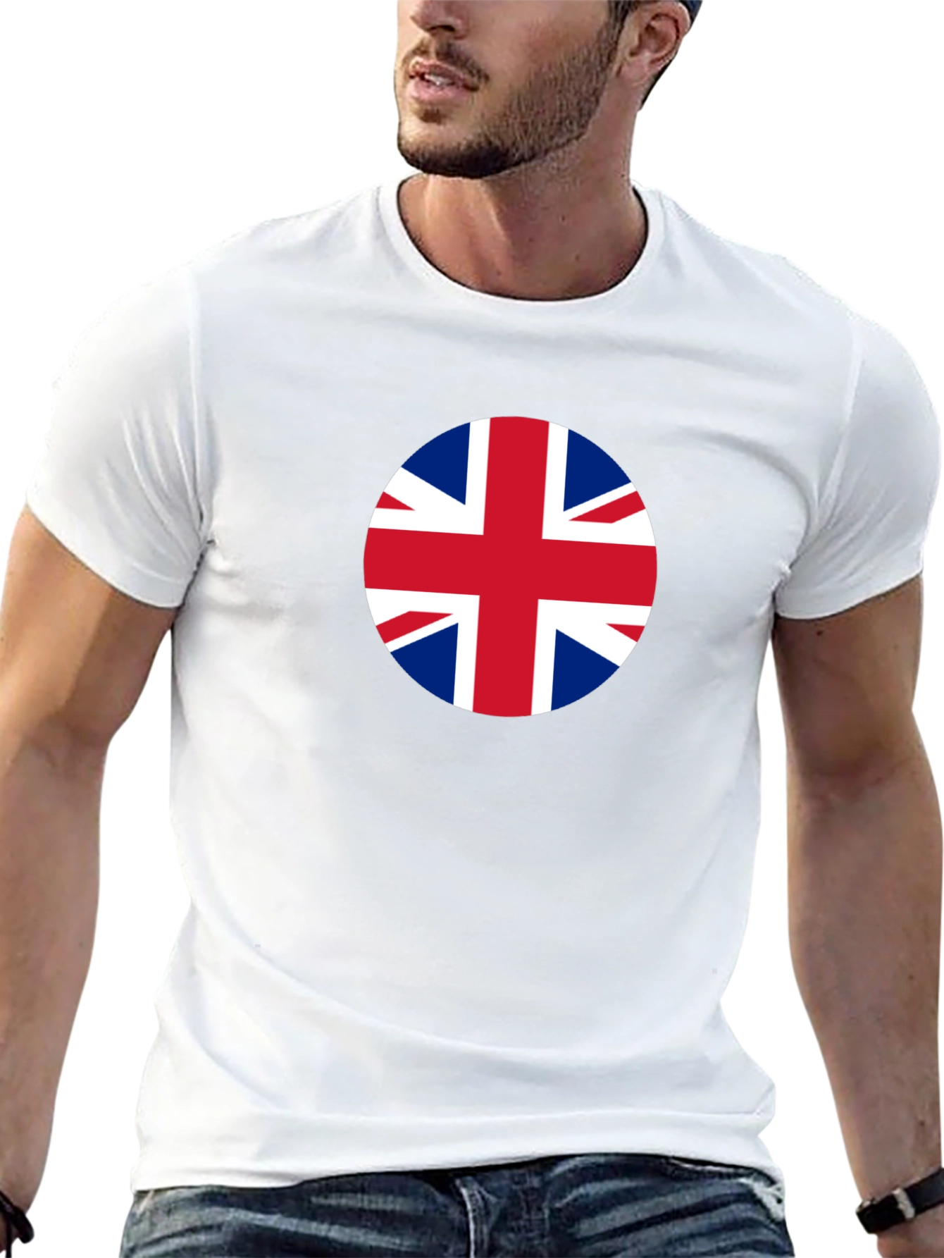 Union Jack Graphic Tee - Classic British Style