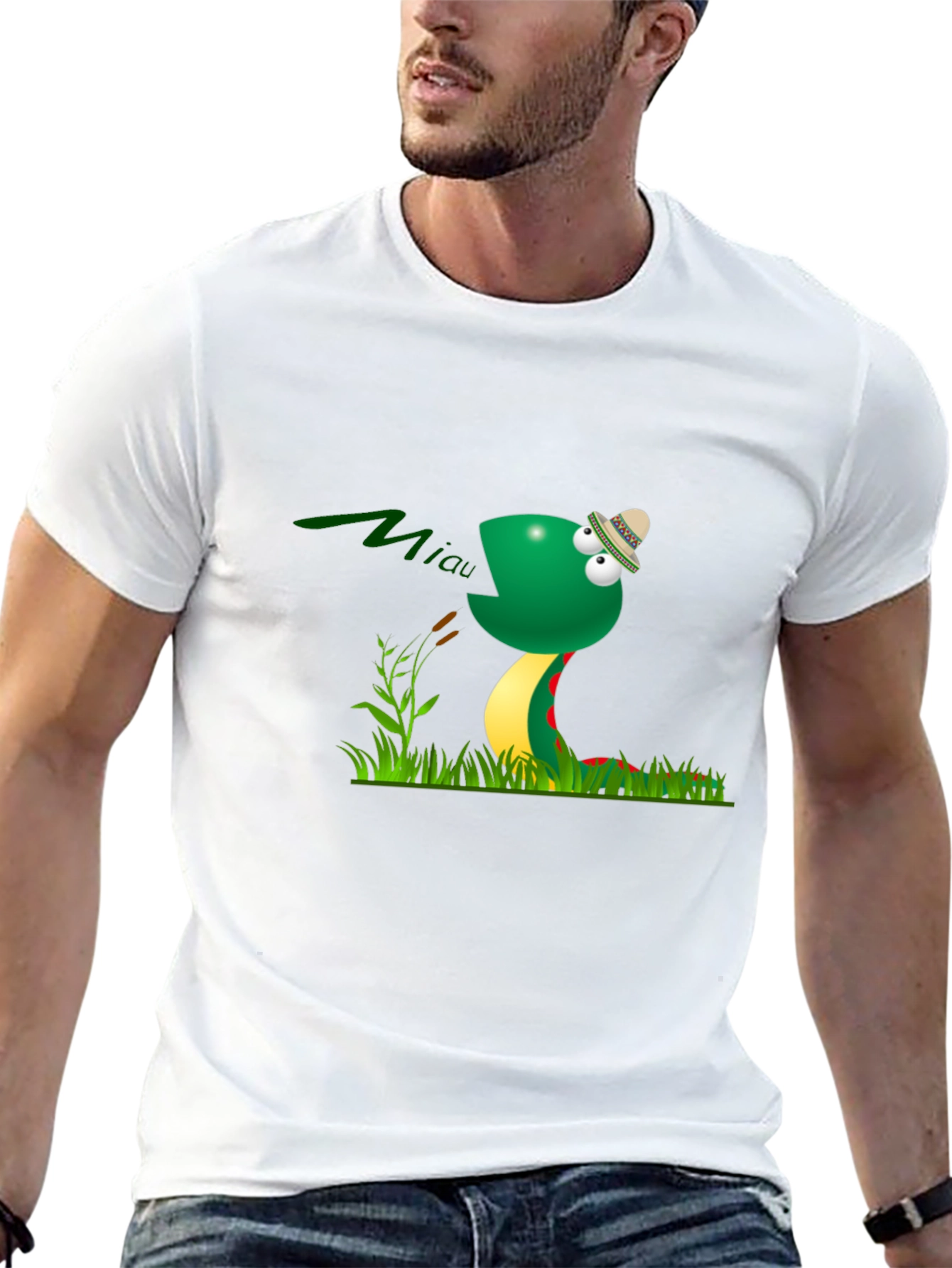 Cartoon Snake T-Shirt