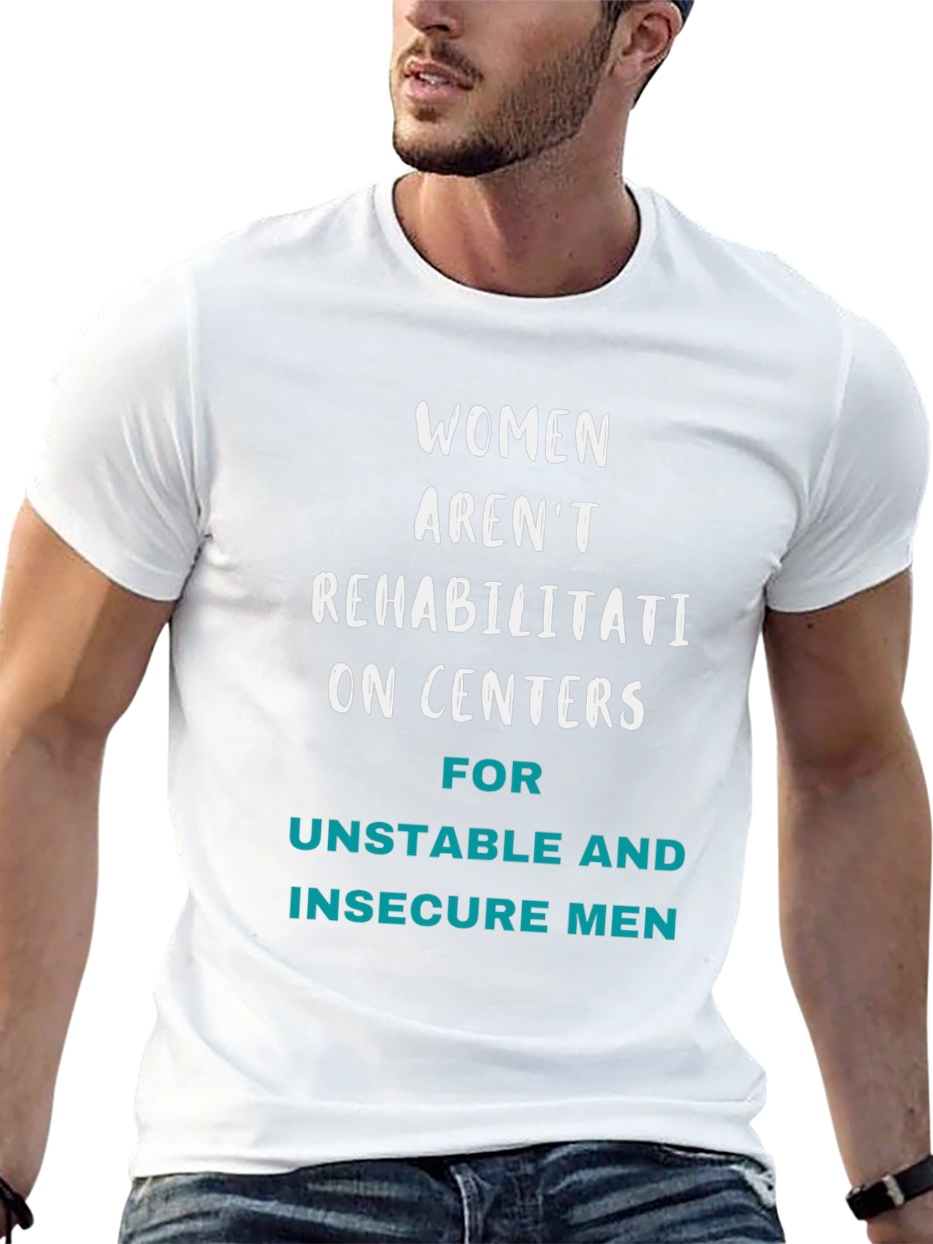 Empowering Womens T-Shirt: Not Rehab Centers Tee