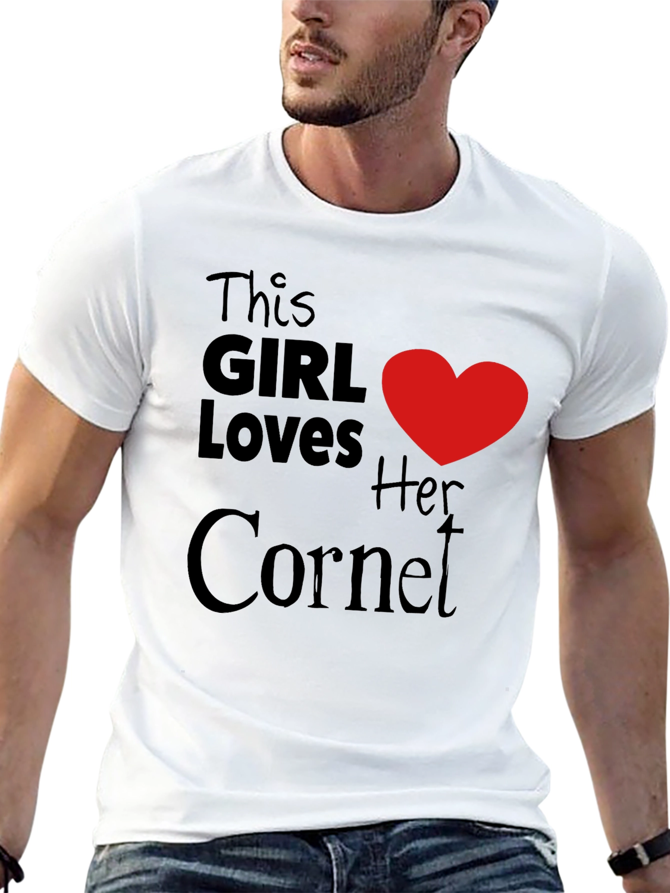 Girl Loves Her Cornel T-Shirt