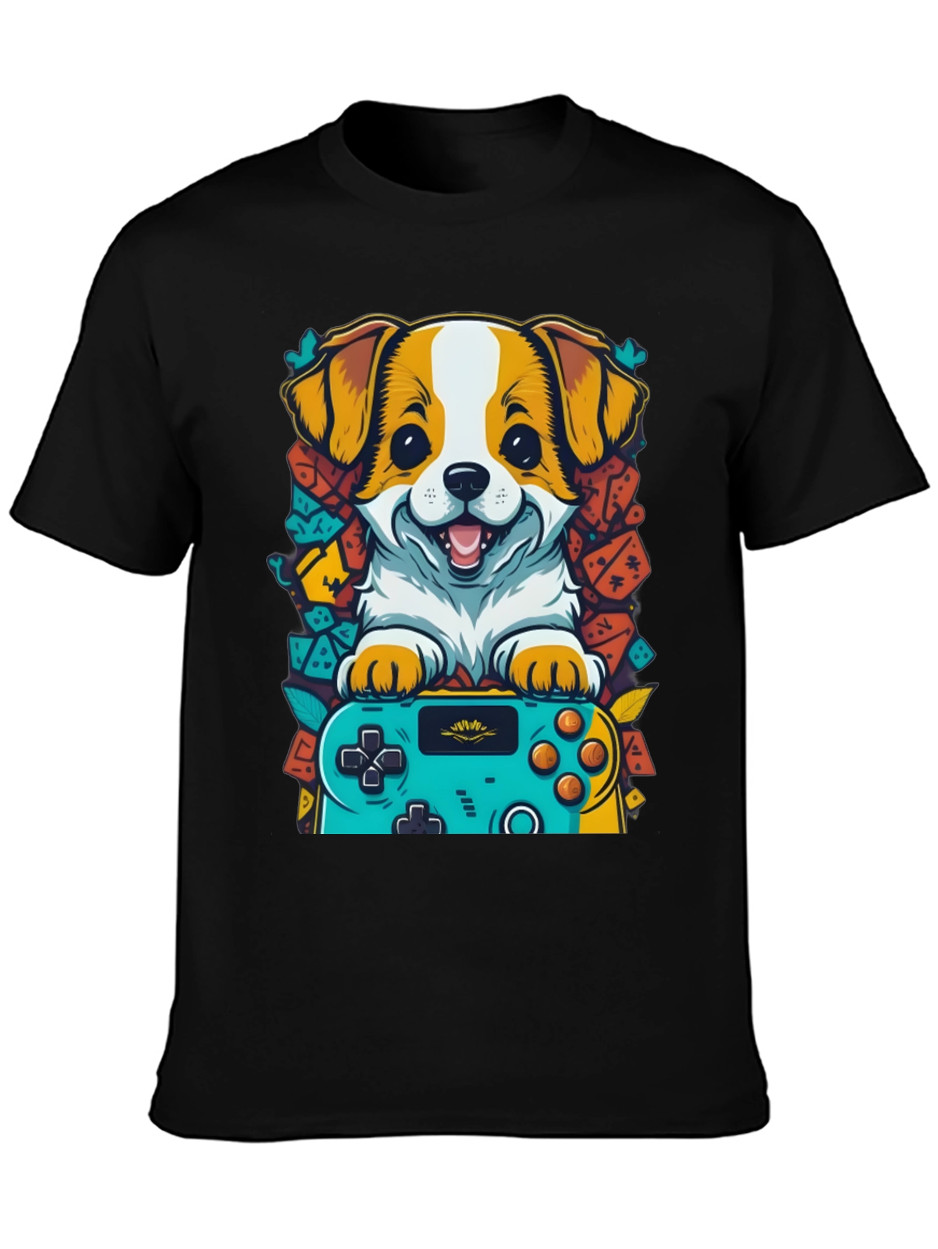 Gamer Dog Graphic Tee