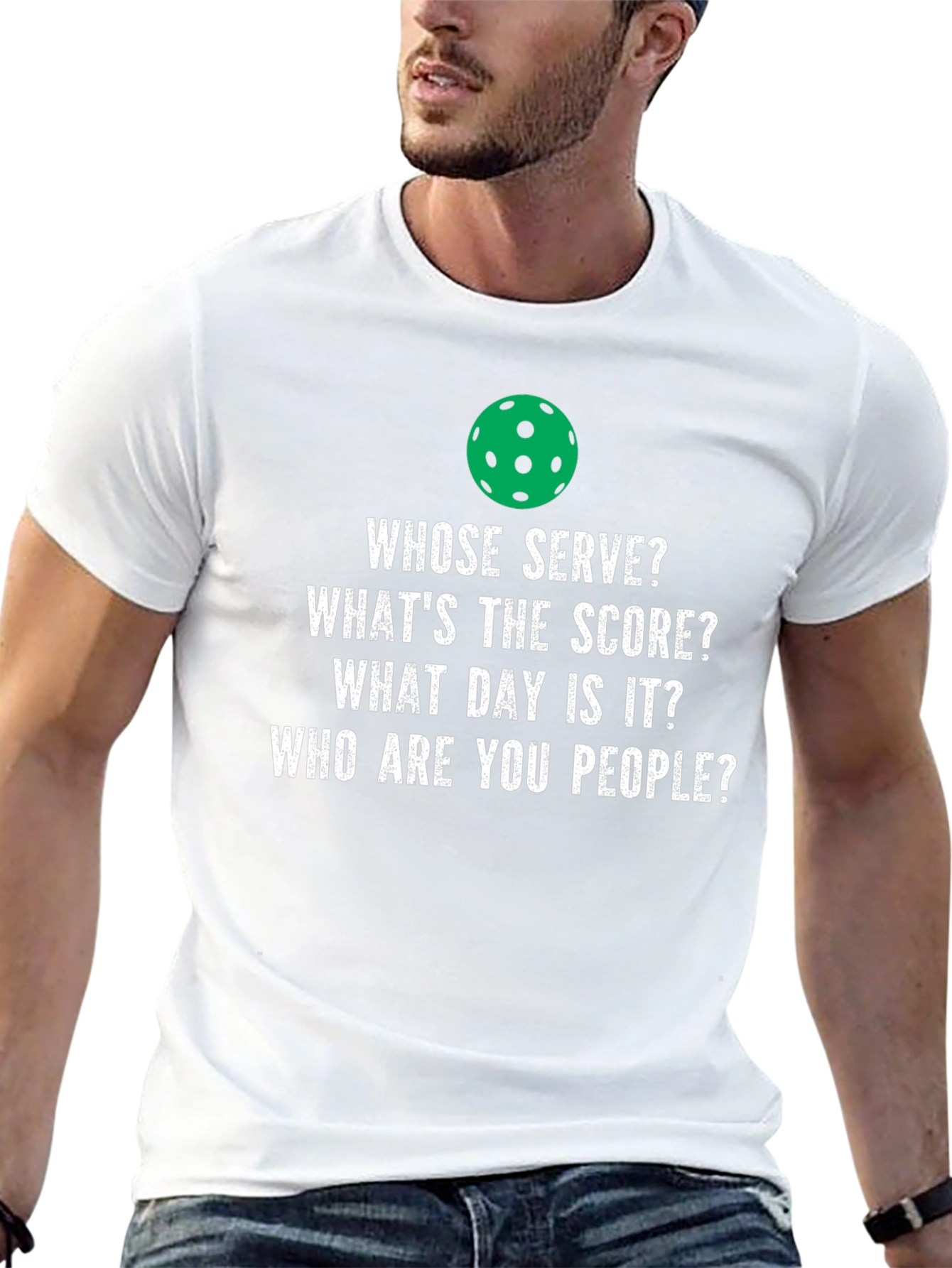 Pickleball T-Shirt - Funny Question Design