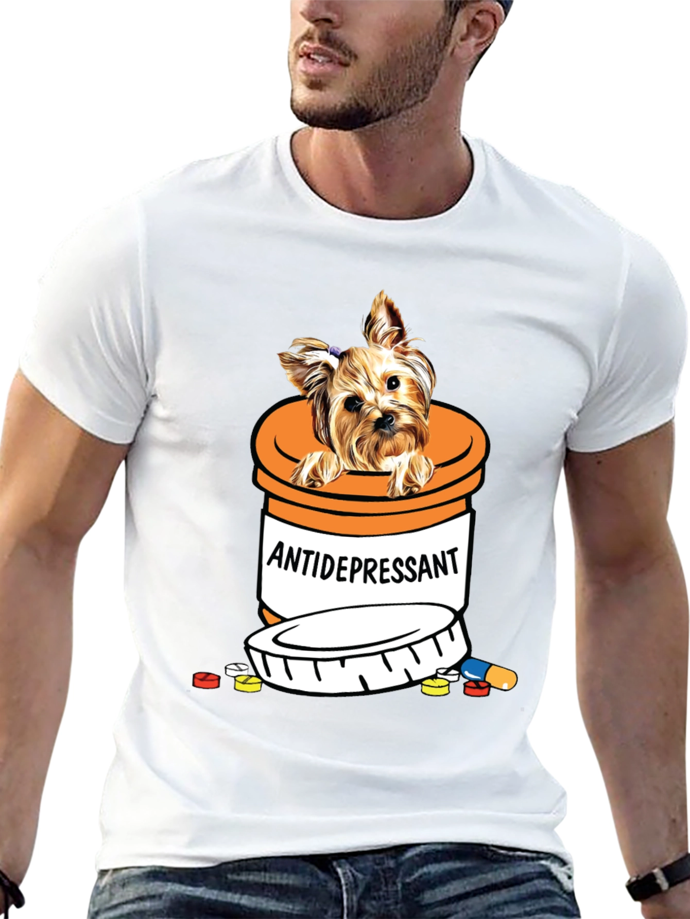 Antidepressant Dog T-Shirt