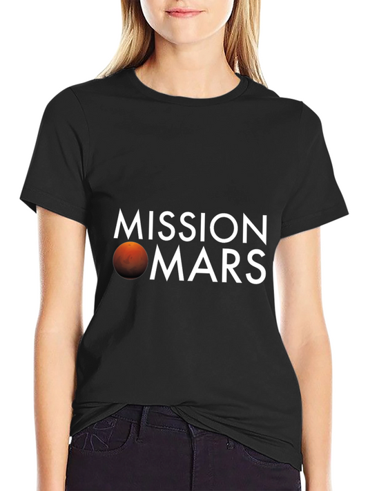 Mission Mars Graphic T-Shirt - Space Exploration Tee