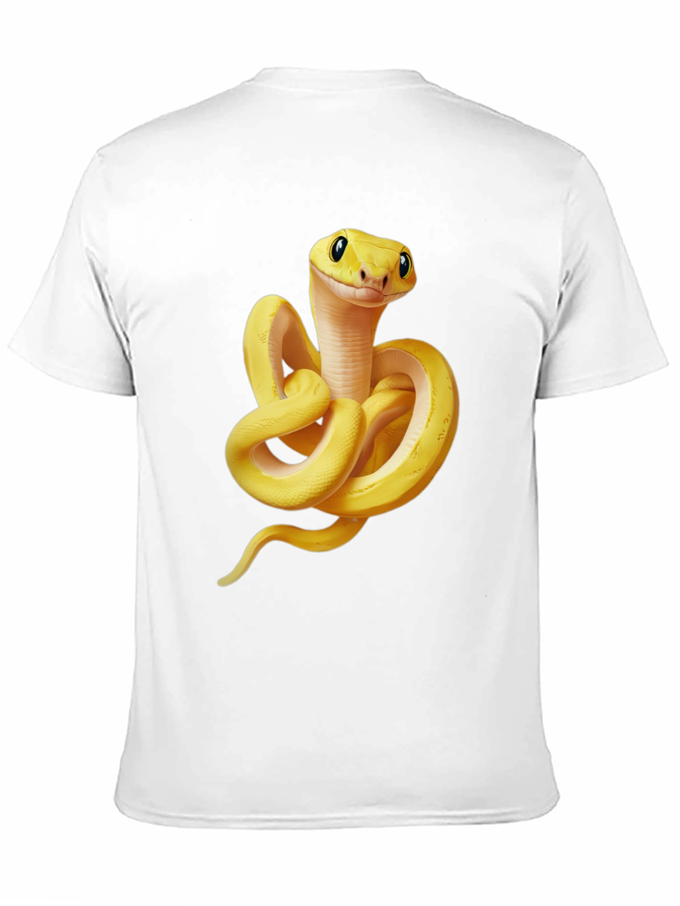 Cool Snake Graphic T-Shirt - Black Cotton Tee