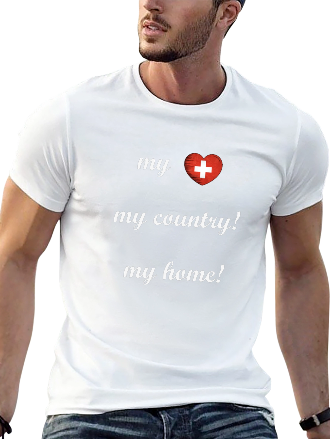 My Heart My Country My Home T-Shirt